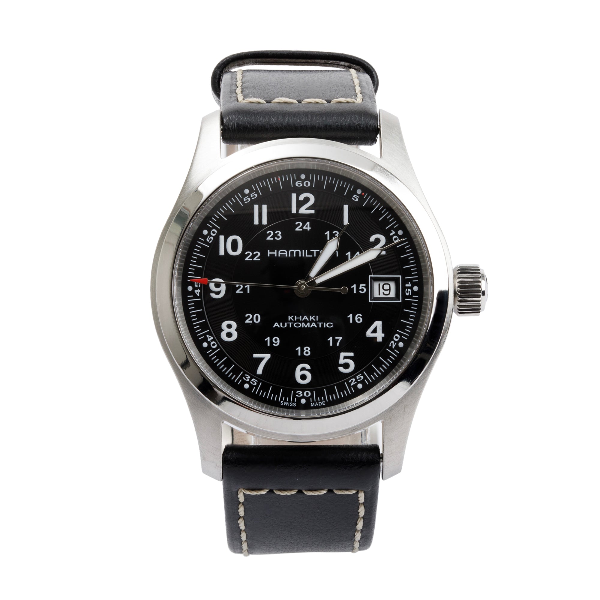 Hamilton Stainless Steel Khaki Field 38 MM Automatic Watch