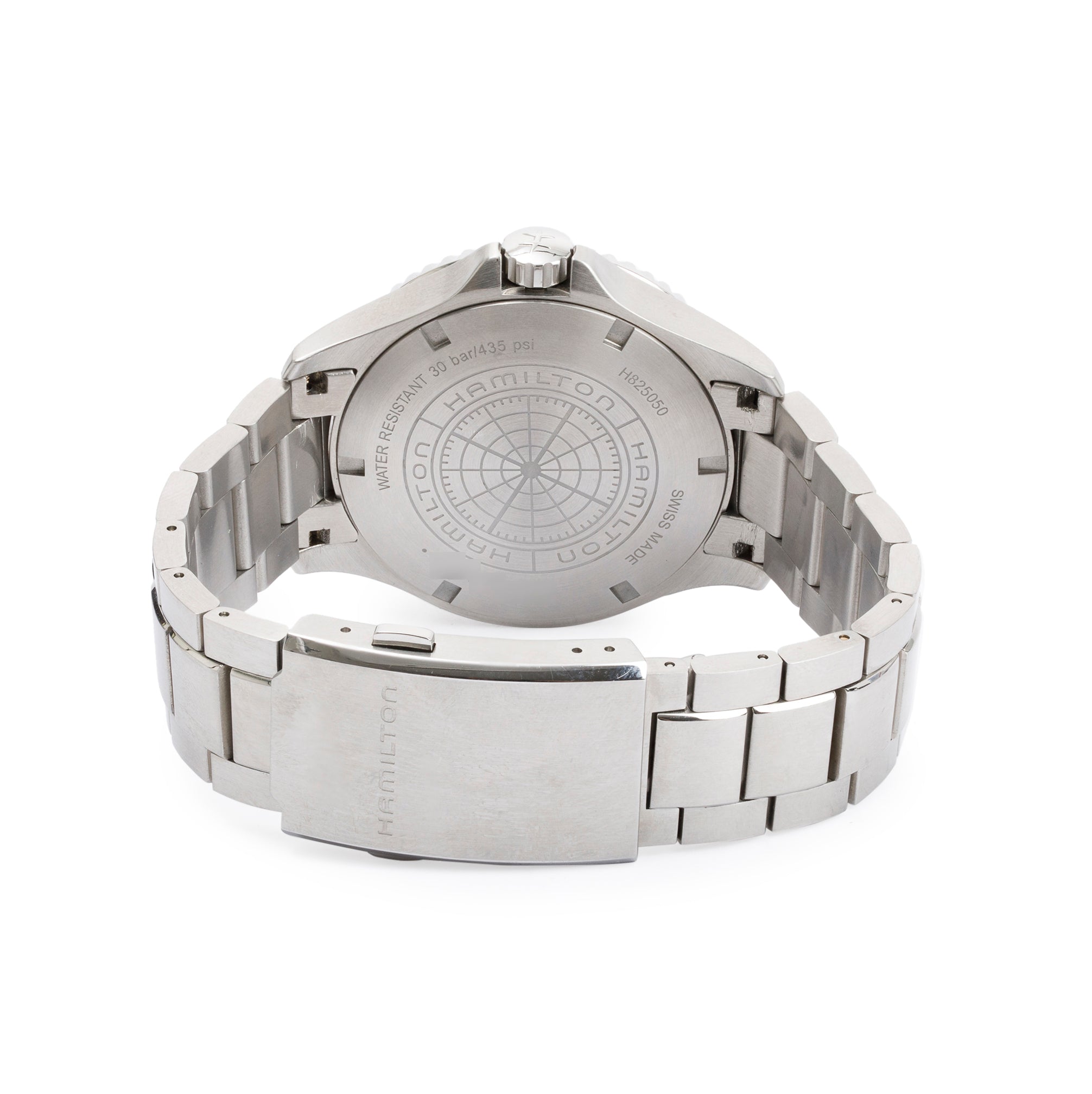 Hamilton Stainless Steel Khaki Navy Scuba 43 MM Automatic Watch w/ Box, Papers & Extra Strap