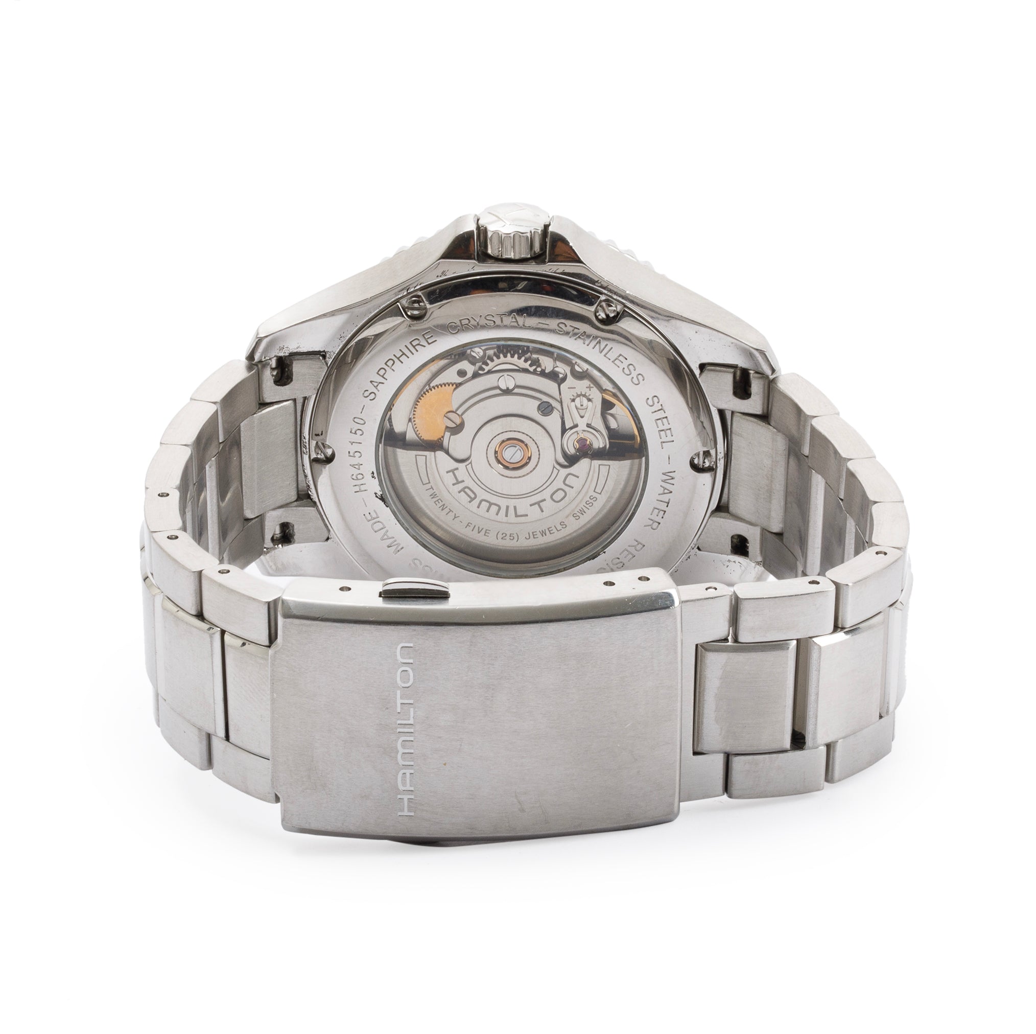 Hamilton Stainless Steel Khaki Navy Scuba Automatic 41 MM Watch