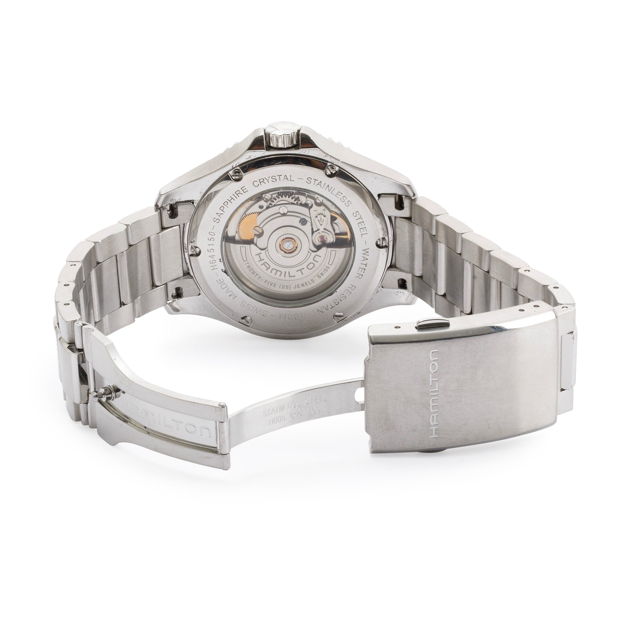 Hamilton Stainless Steel Khaki Navy Scuba Automatic 41 MM Watch