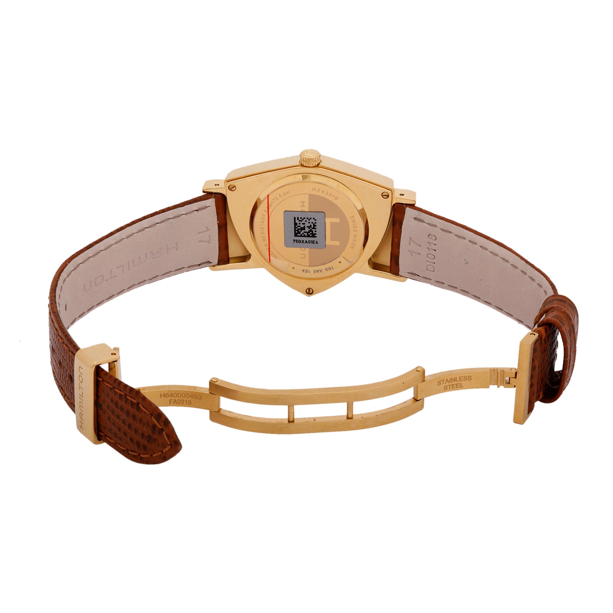 Hamilton Ventura Quartz Watch w/ Box & Papers