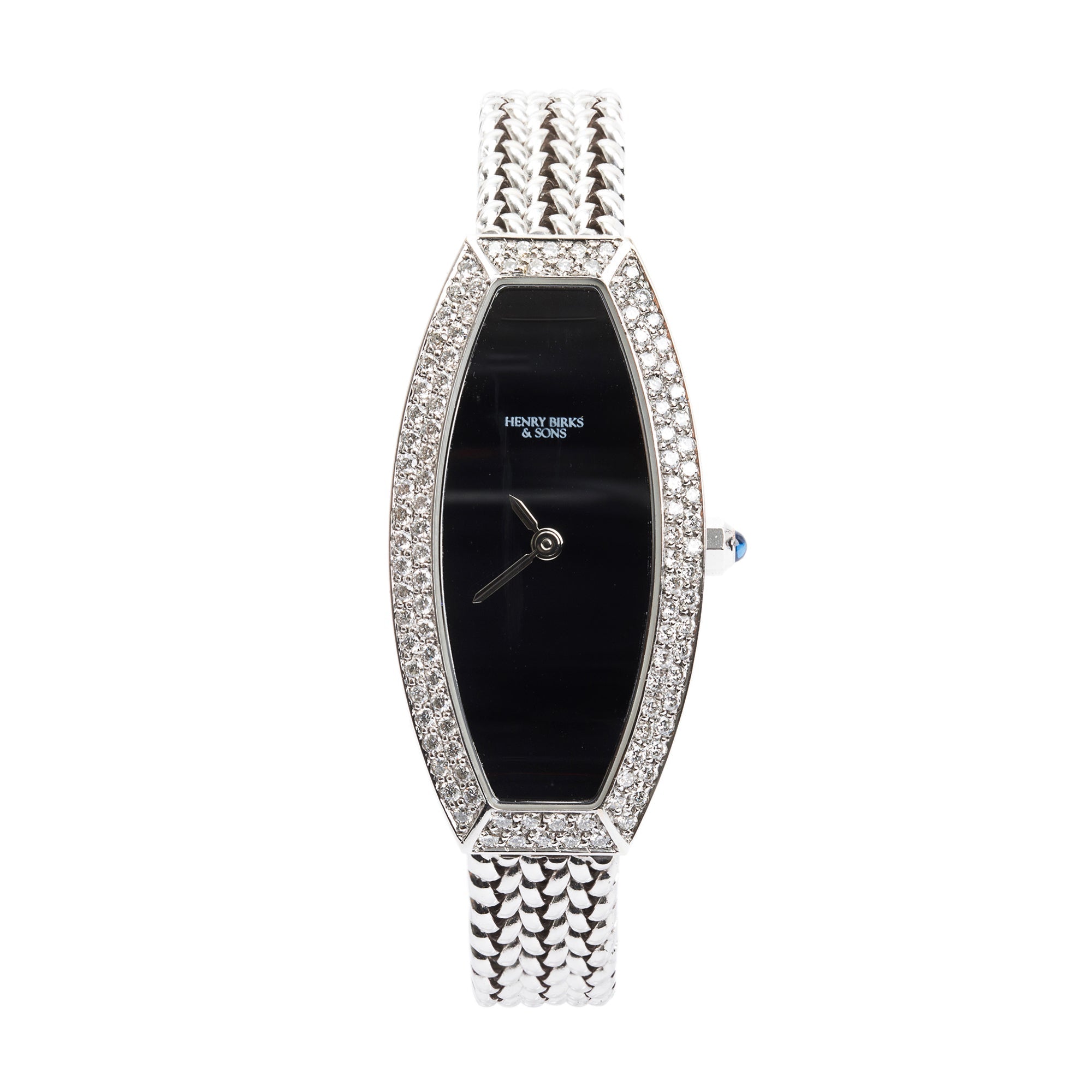 Henry Birks & Sons 18k White Gold Diamond Watch