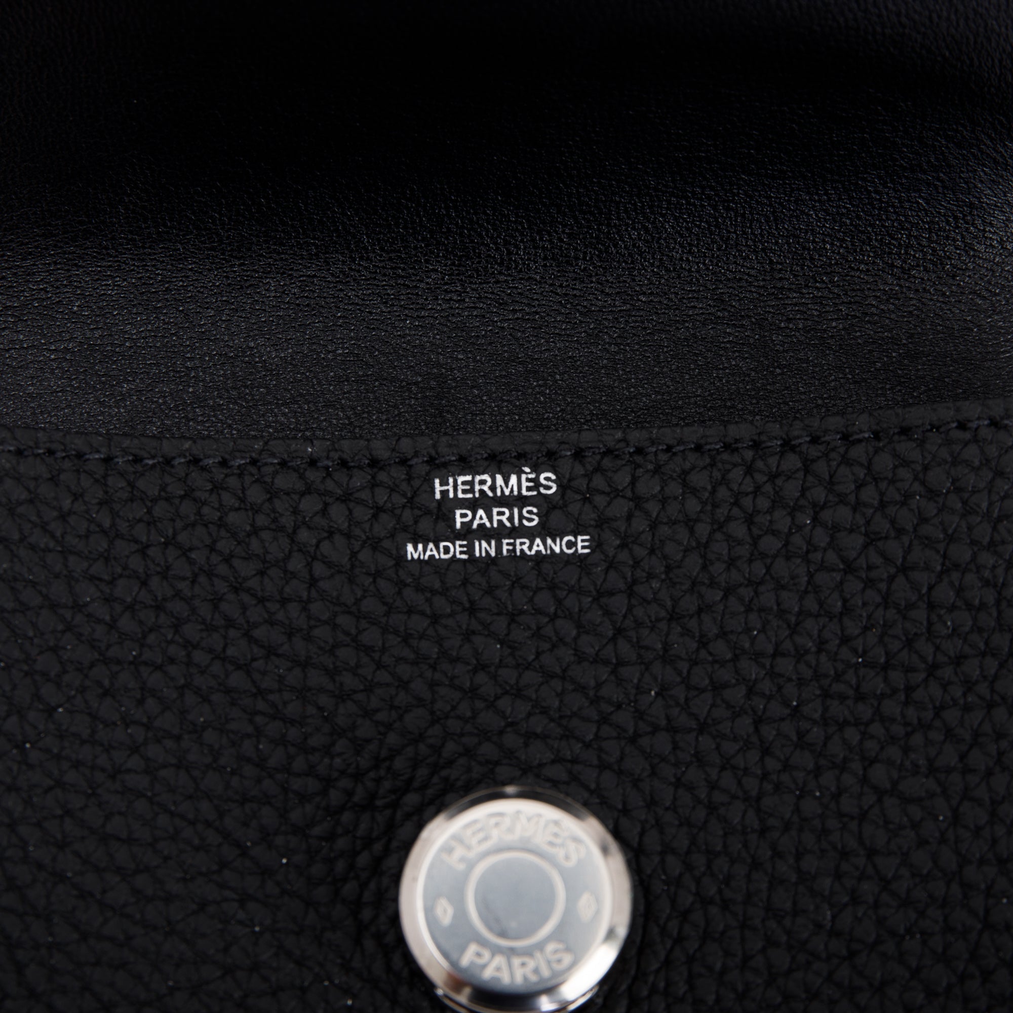 Hermes 2020 Black Clemence Dogon Card Holder w/ Box – Oliver Jewellery