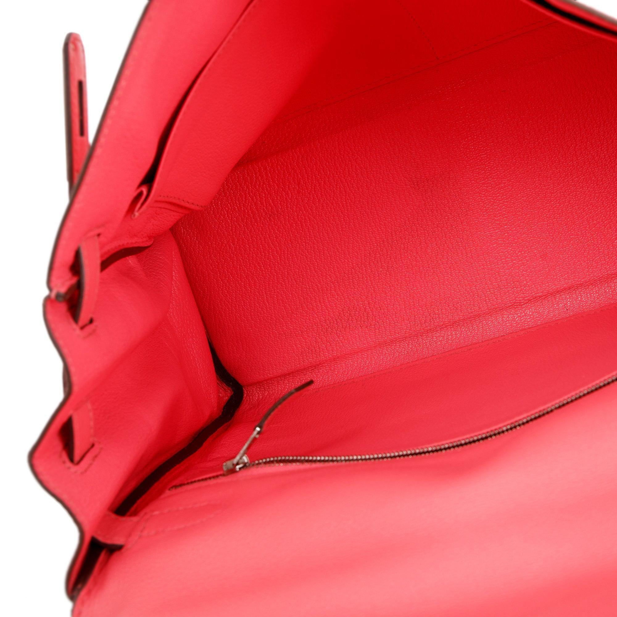 Hermes 2020 Evercolor Kelly Retourne 32 w/ Strap