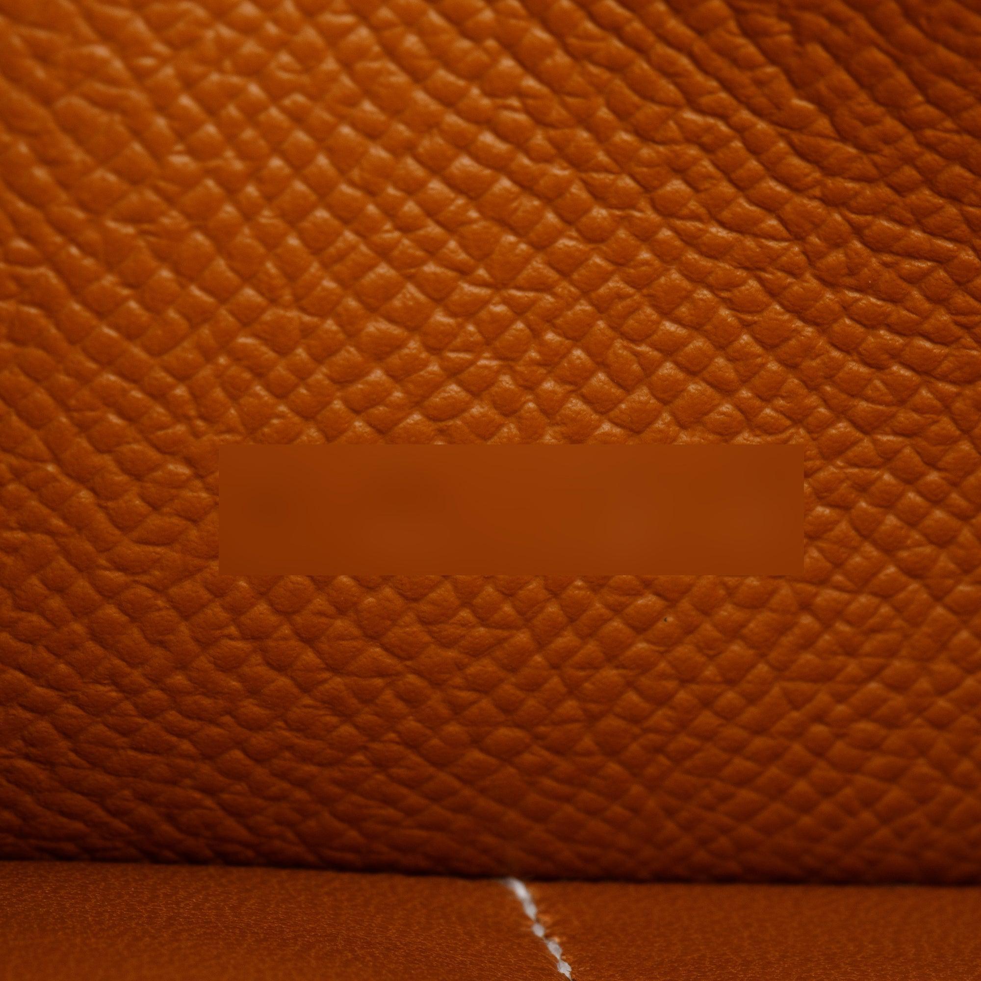Hermes 2020 Gold Epsom Leather Classic Kelly Longue Wallet