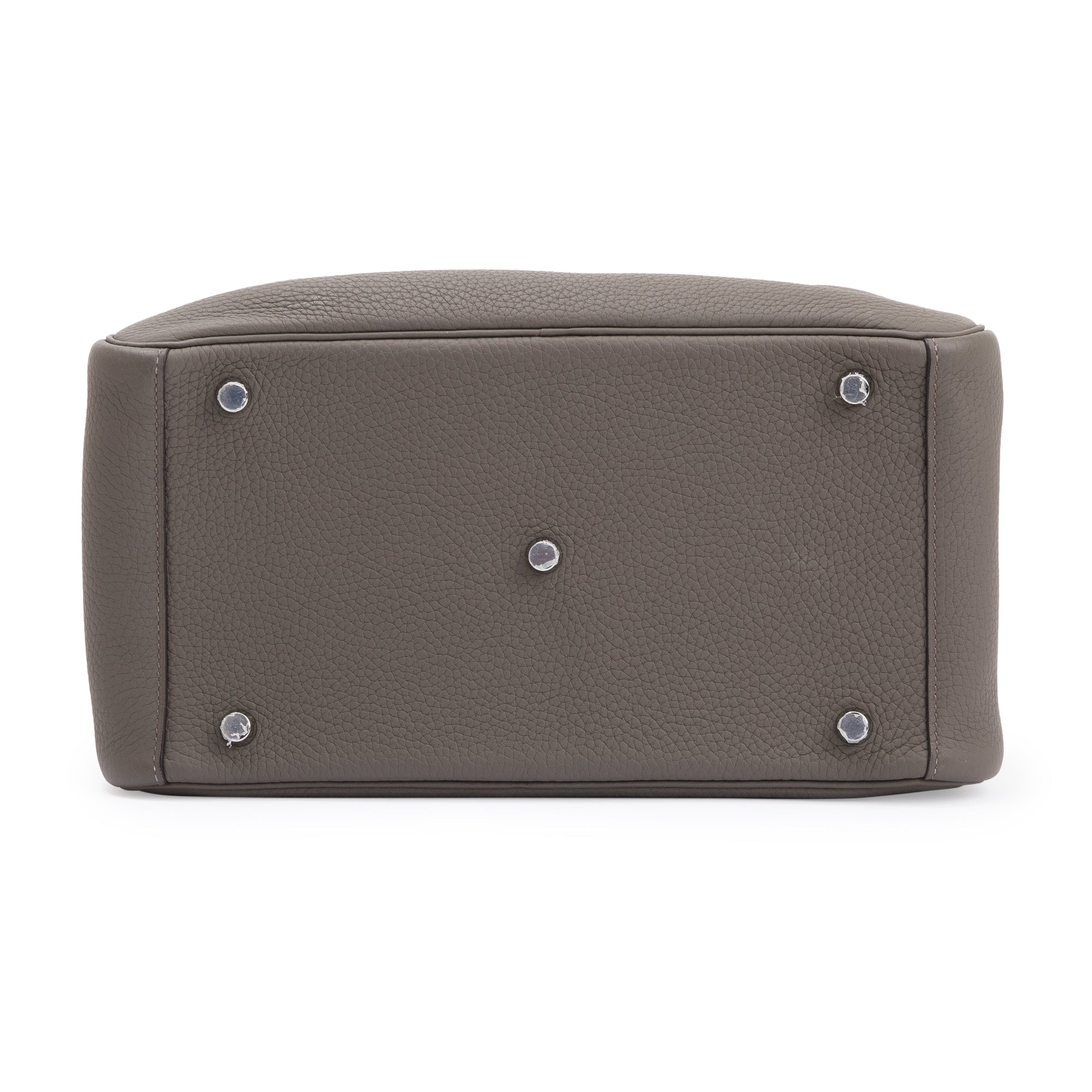 Hermes 2020 Grey Clemence Leather Lindy 30