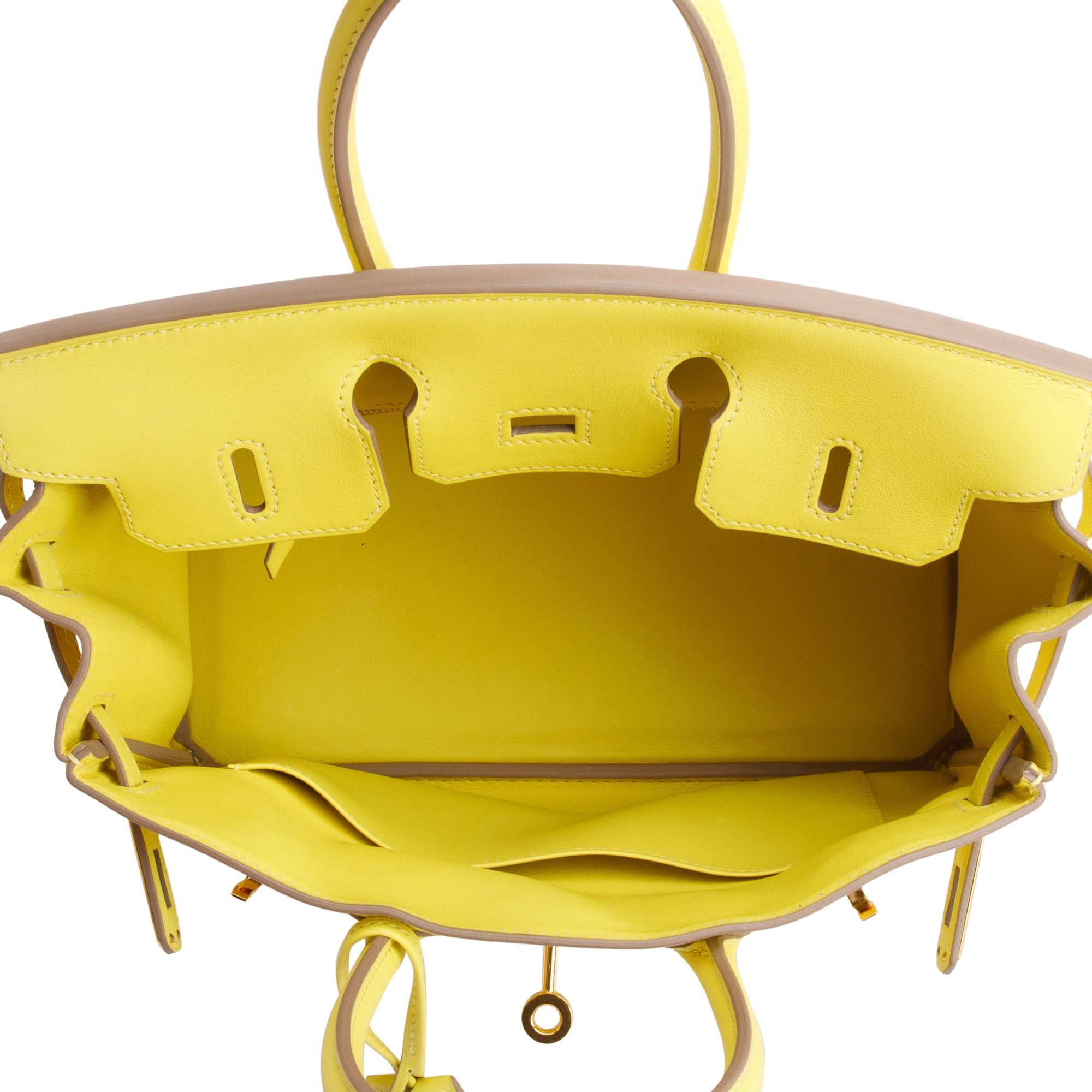 Hermes 2020 Lime Veau Swift Birkin 25 w/ Box