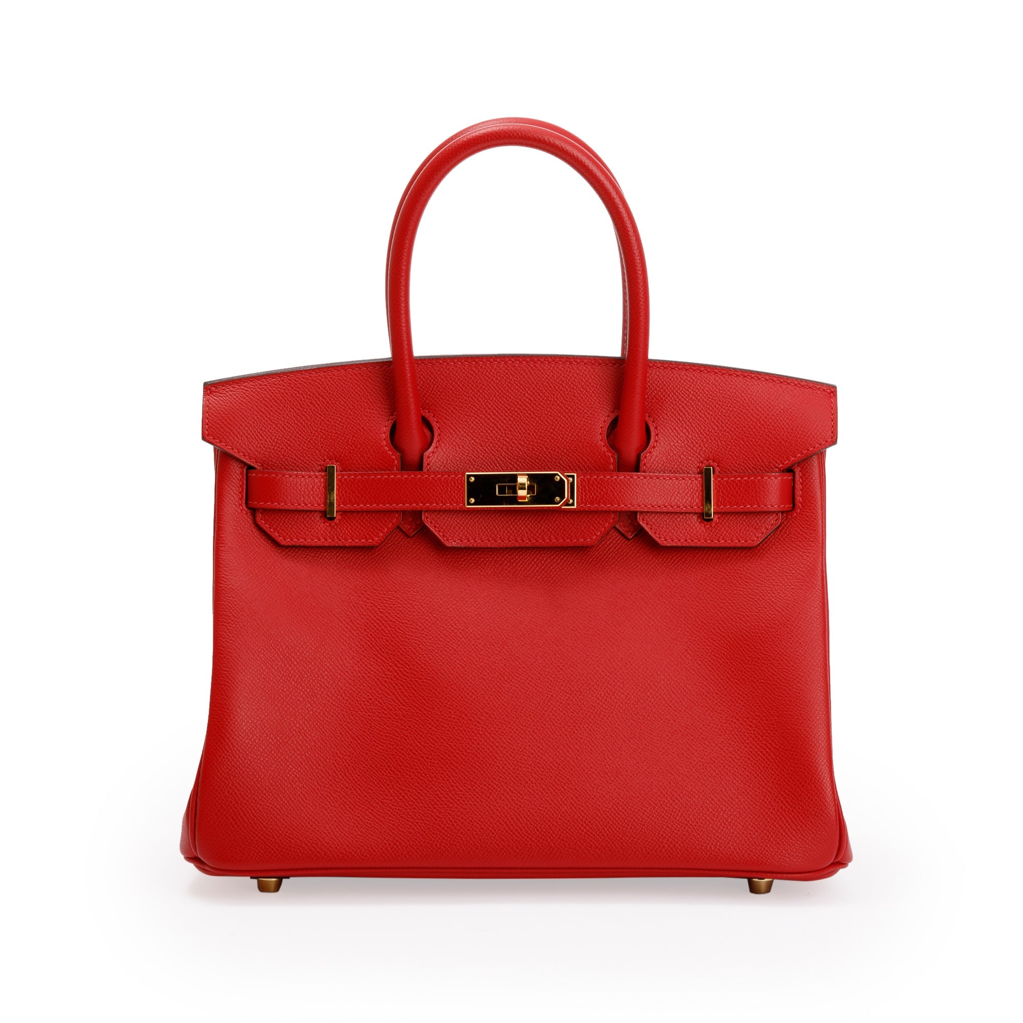 Hermes 2020 Rouge Casaque Veau Epsom Birkin 30 w/ Box