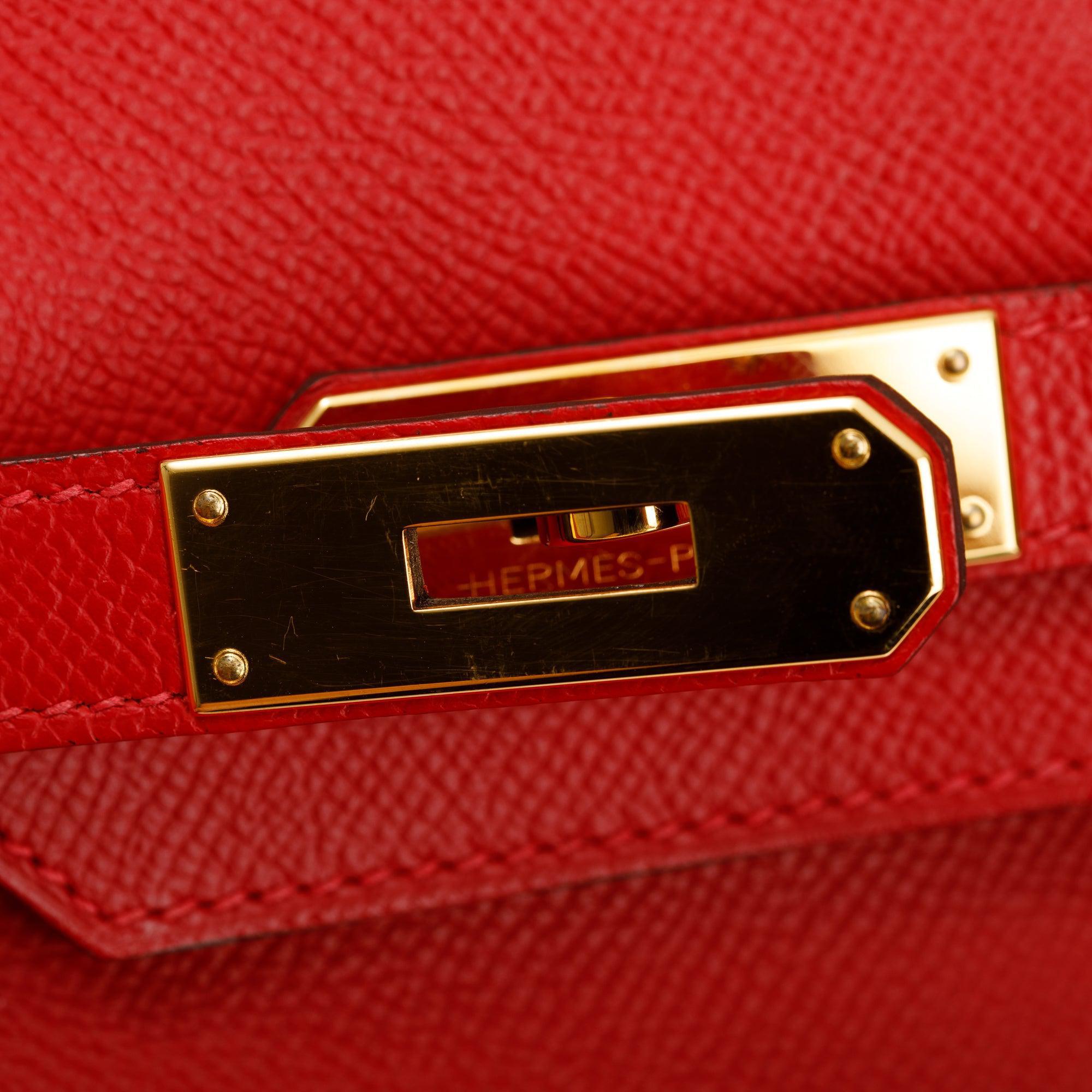 Hermes 2020 Rouge Casaque Veau Epsom Birkin 30 w/ Box