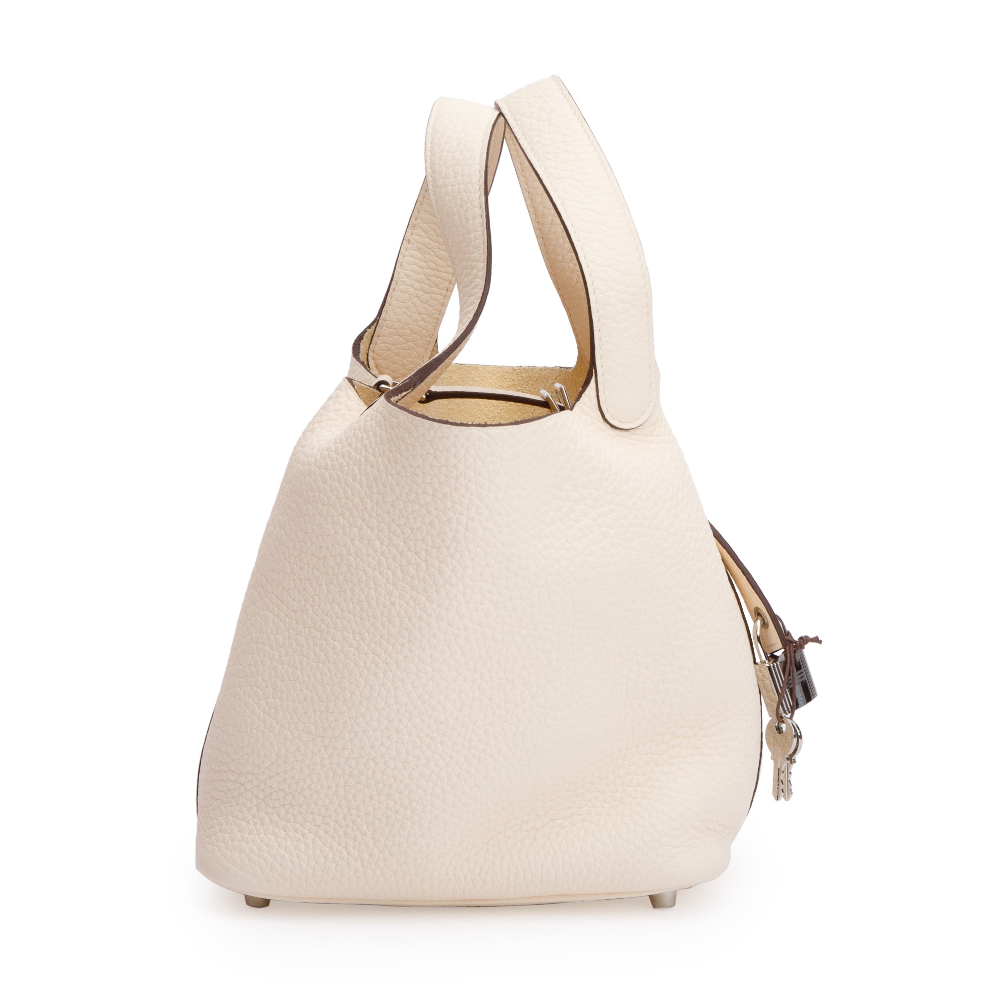 Hermes 2021 Beton Taurillon Clemence Picotin Lock 18 w/ Box