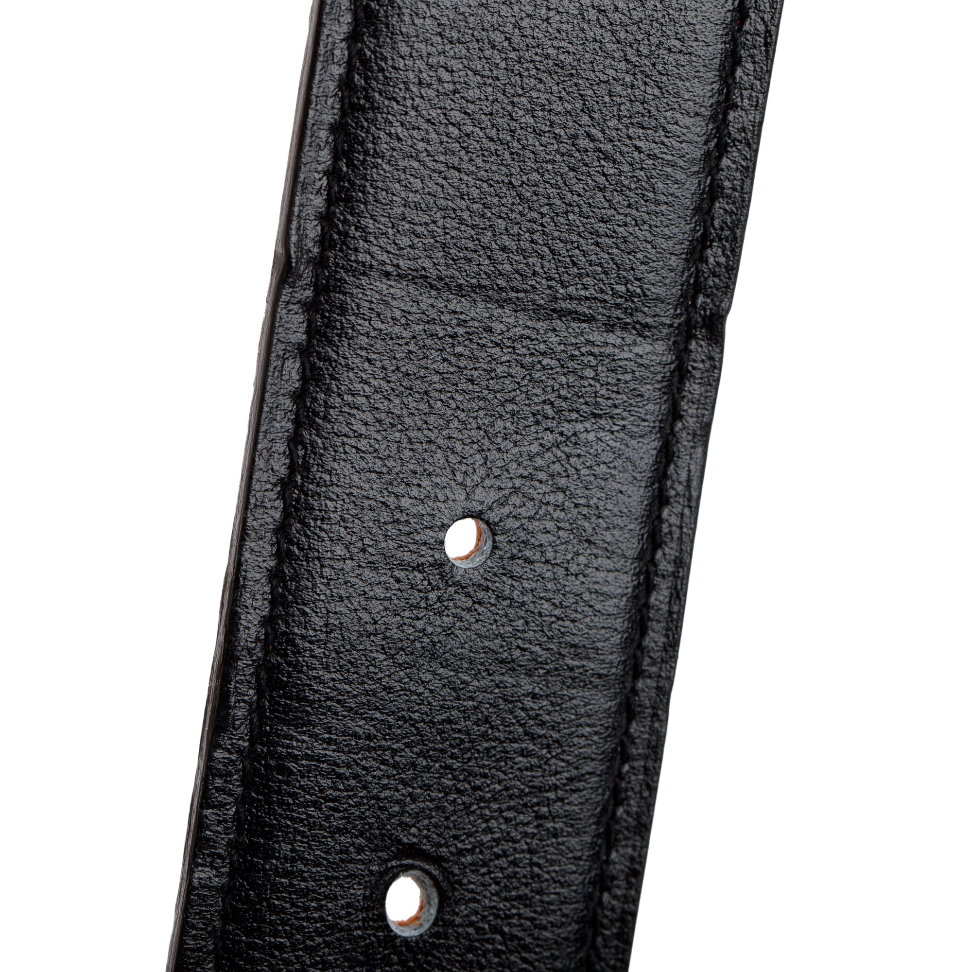 Hermes 2021 Black Box Orange Togo Leather Reversible 32 mm H Belt Kit