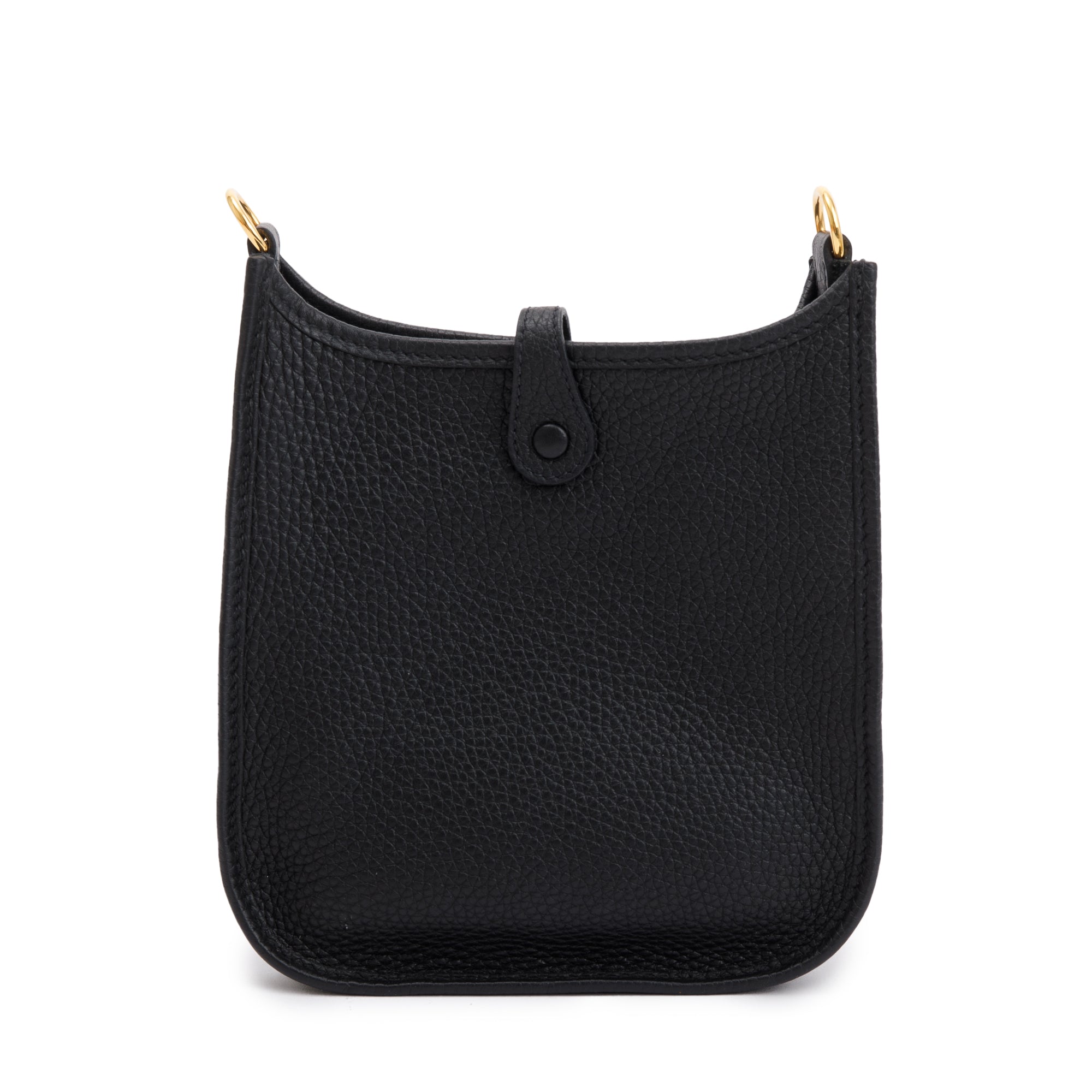 Hermes 2021 Black Noir Taurilon Clemence Amazone Evelyne TPM 16 w/ Box