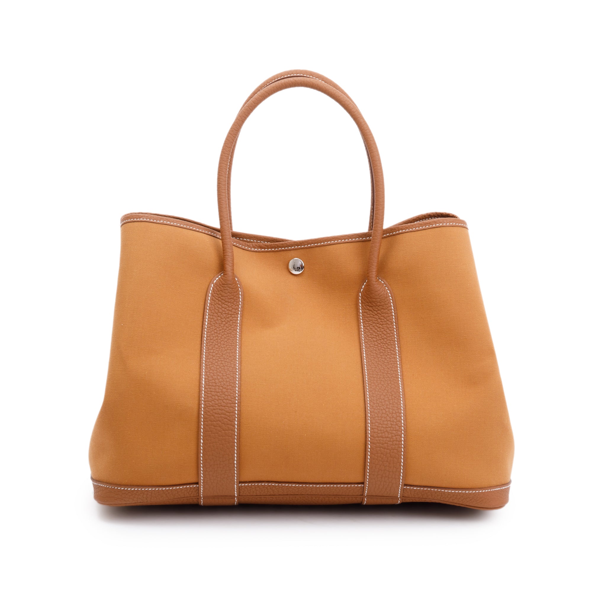 Hermes 2021 Gold Toile Garden Party 36