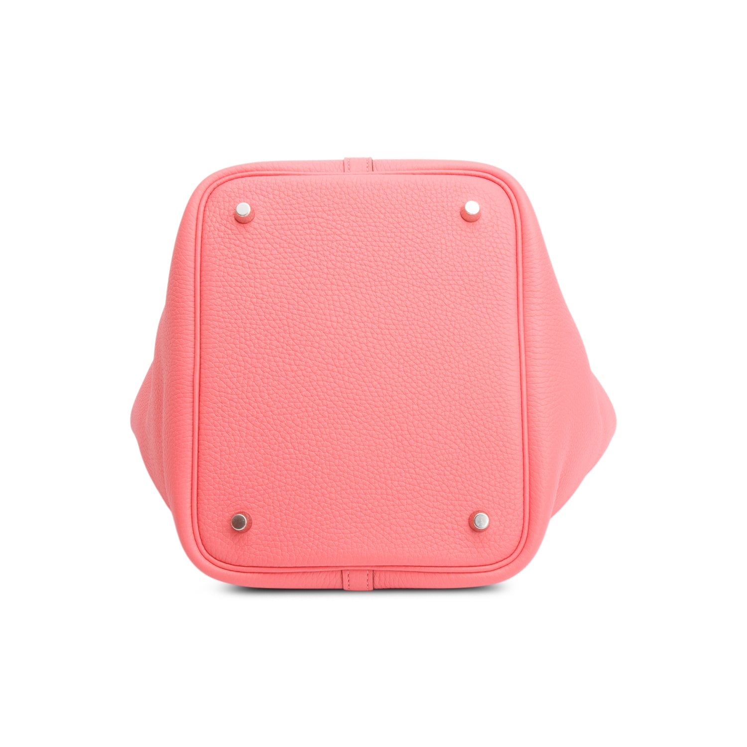 Hermes 2021 Rose Azalee Taurillon Clemence Picotin Lock 22 w/ Box