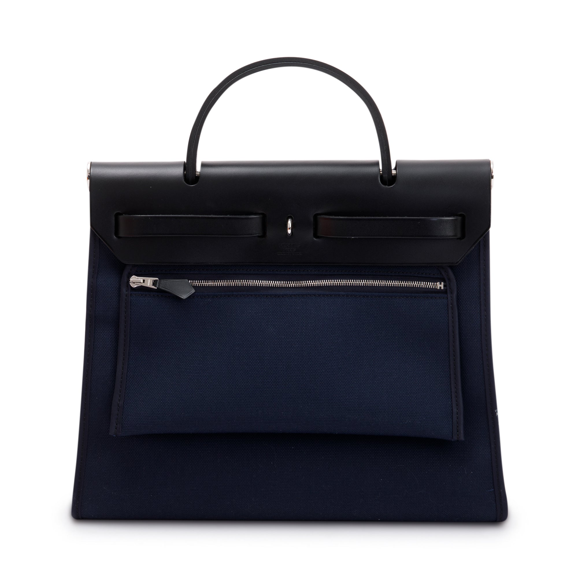 Hermes 2021 Toile Militaire Vache Hunter Herbag Zip 31 w/ Box