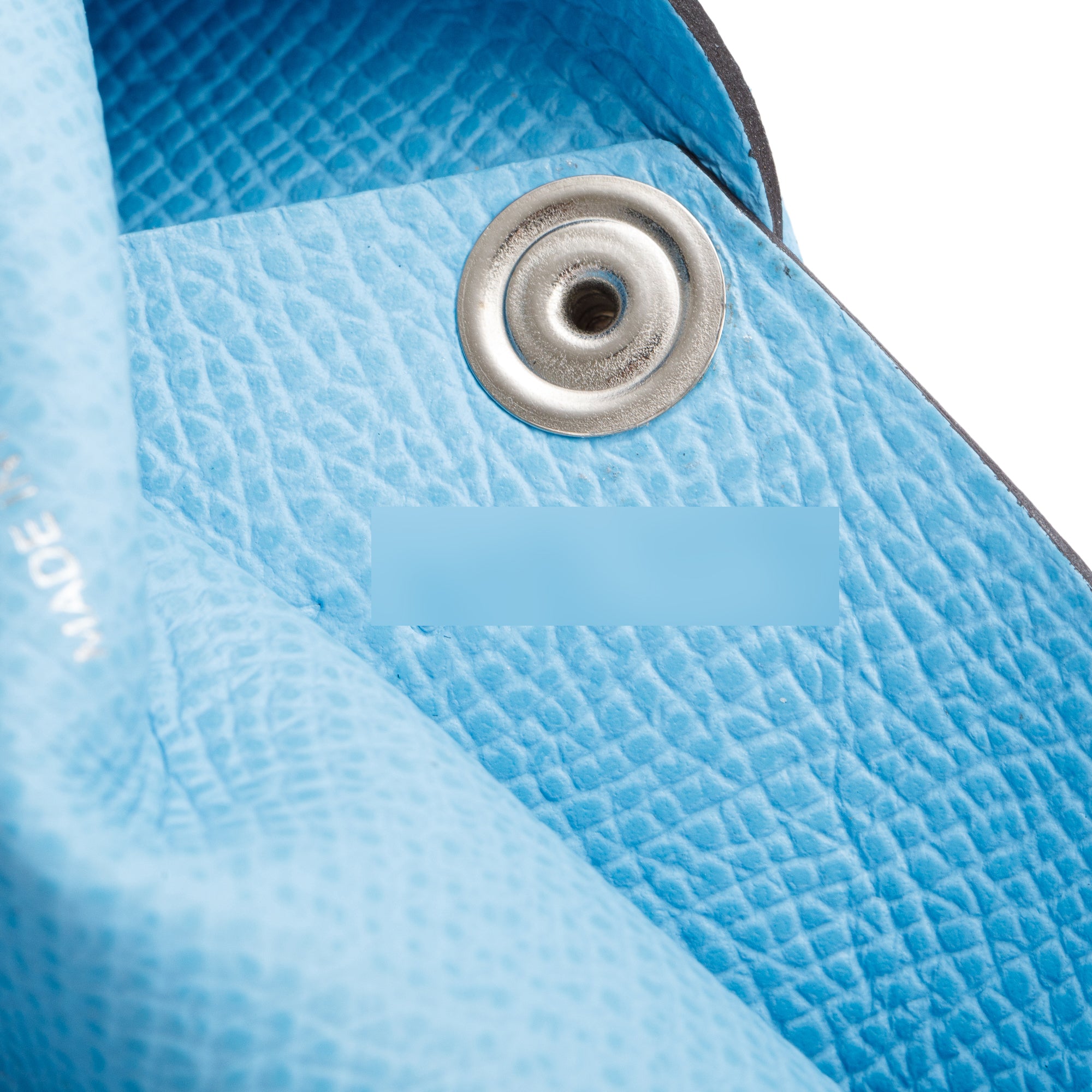 Hermes 2022 Bleu Du Nord Epsom Calvi Card Holder w/ Box