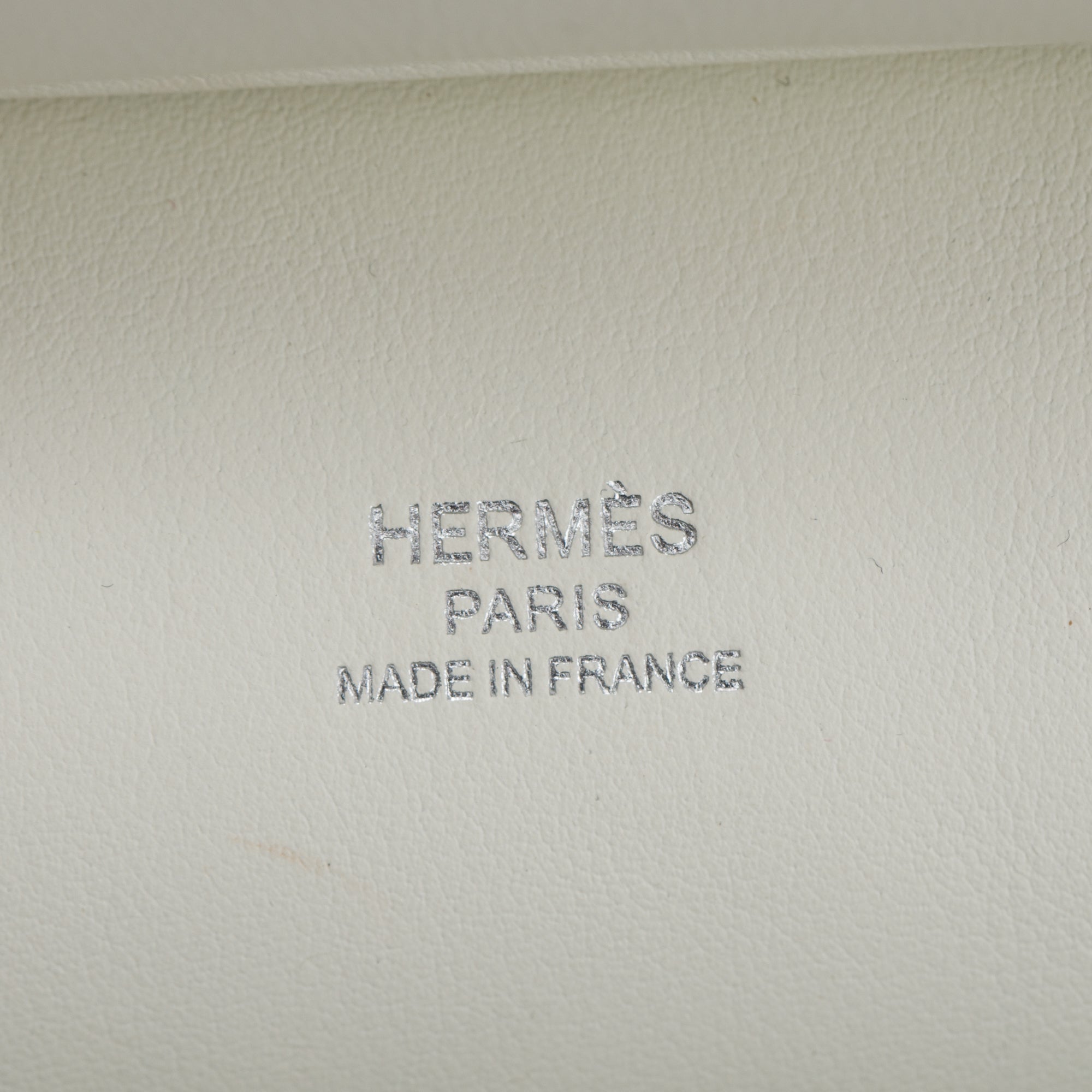 Hermes 2022 Mushroom Swift Leather Mini Jypsiere w/ Box