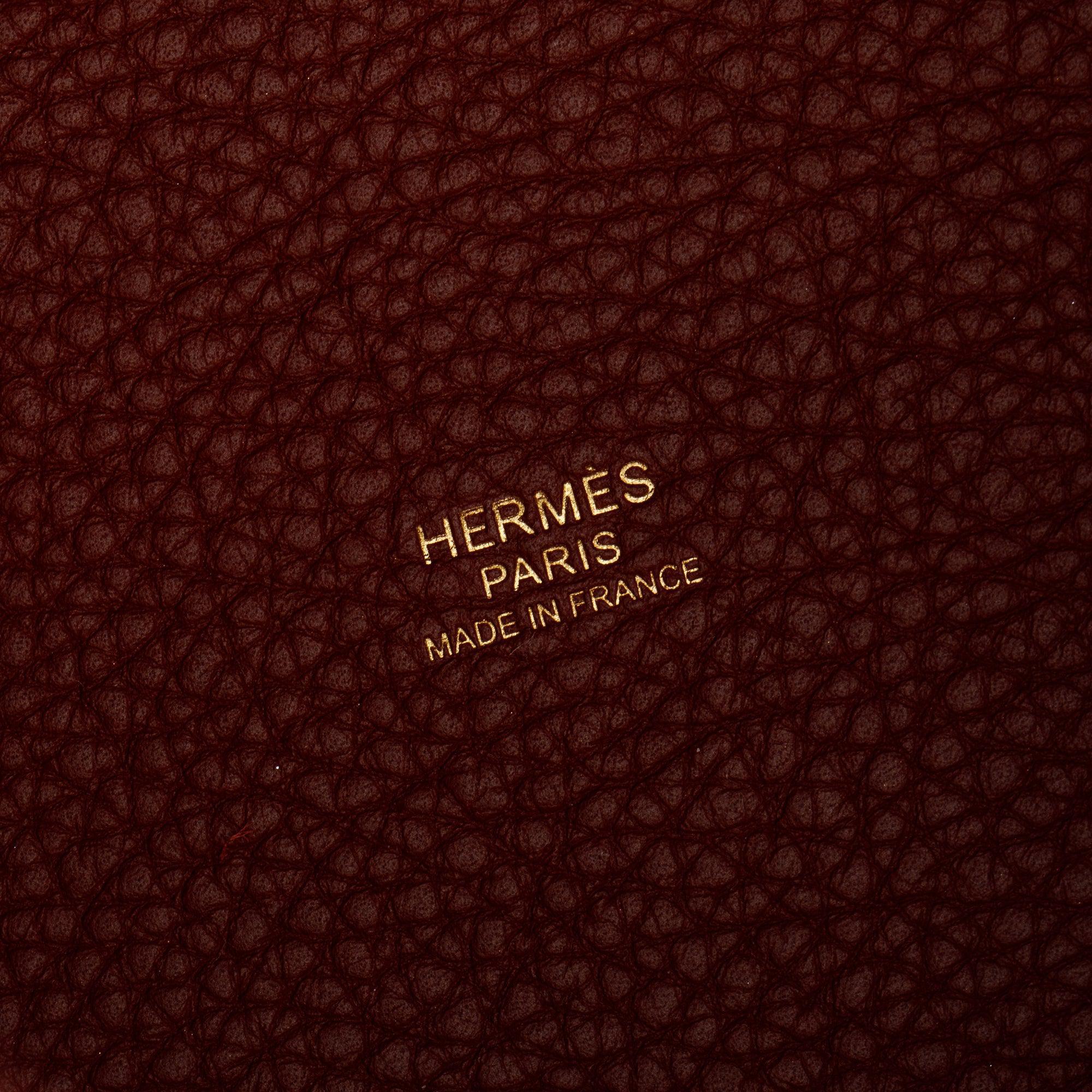 Hermes 2022 Rouge H Taurillon Clemence Picotin 18