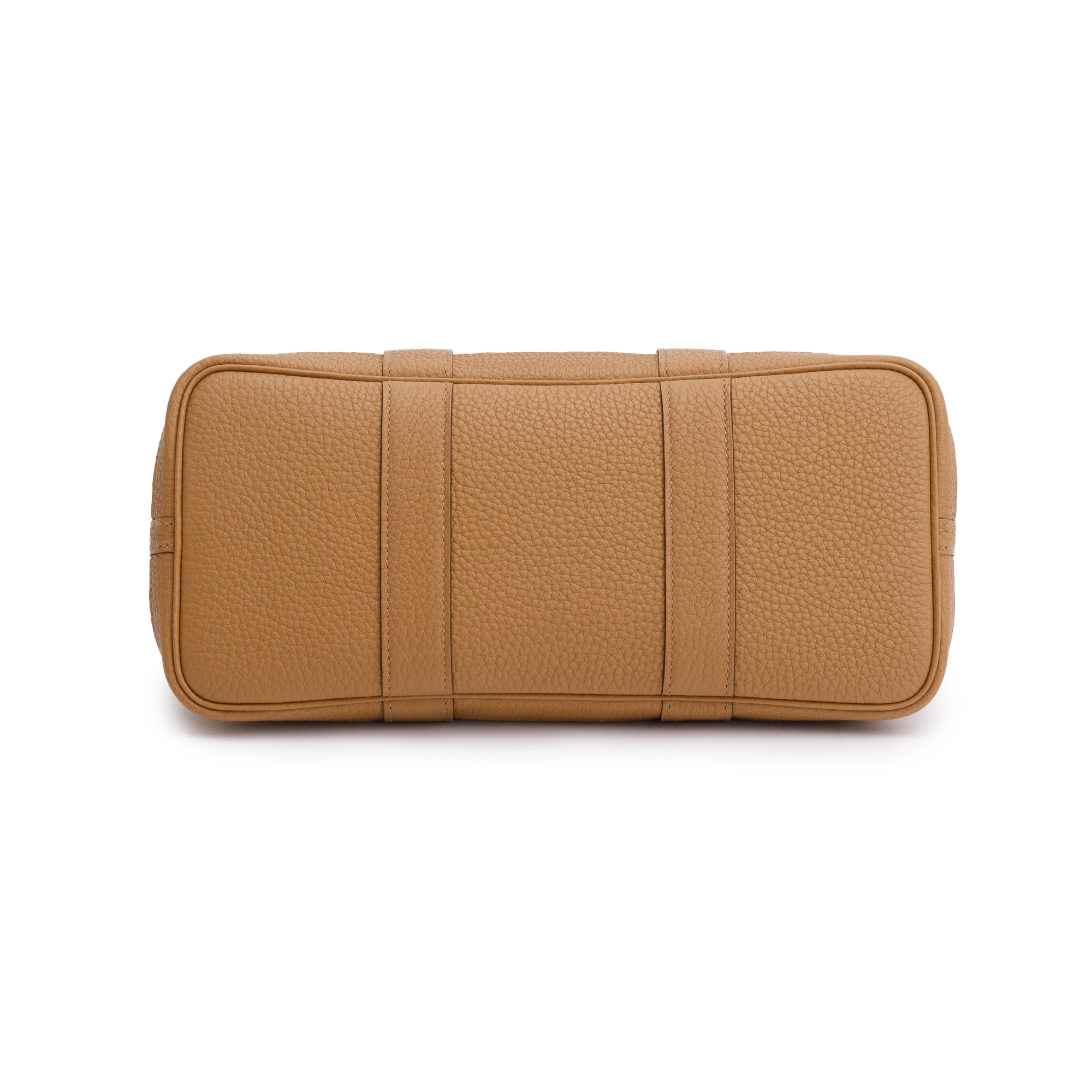 Hermes 2023 Beton/Bicuit Toile Militaire Veau Negonda Garden Party 30 w/ Box