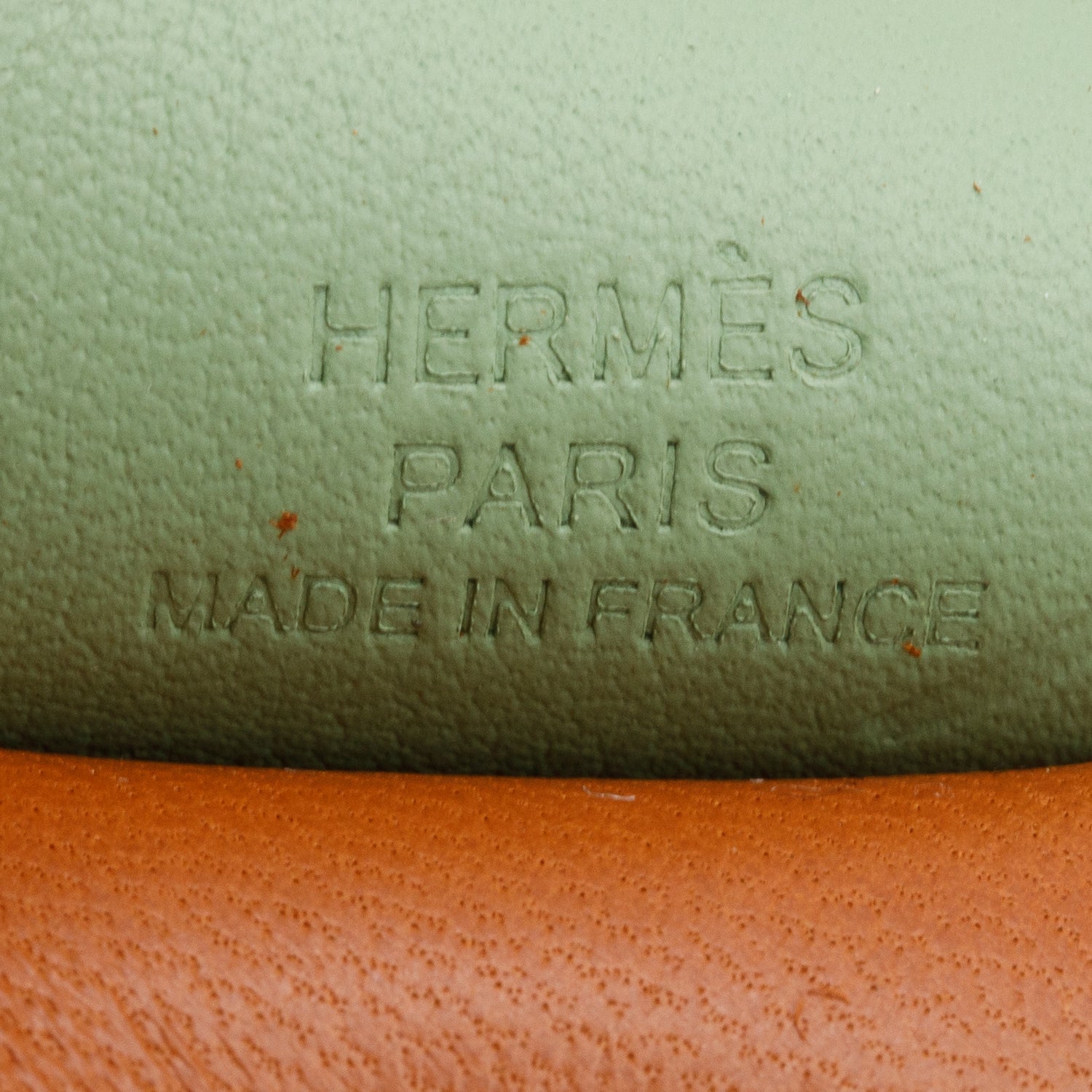 Hermes 2023 Gold Craie Vert Criquet Milo Swift Grigri Rodeo Horse Bag Charm PM w/ Box