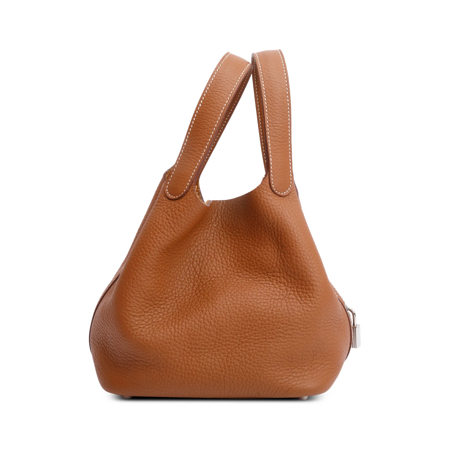 Hermes 2023 Gold Taurillon Clemence Picotin Lock 18 w/ Box