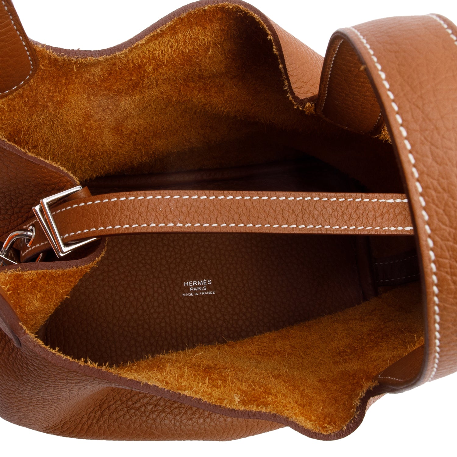 Hermes 2023 Gold Taurillon Clemence Picotin Lock 18 w/ Box