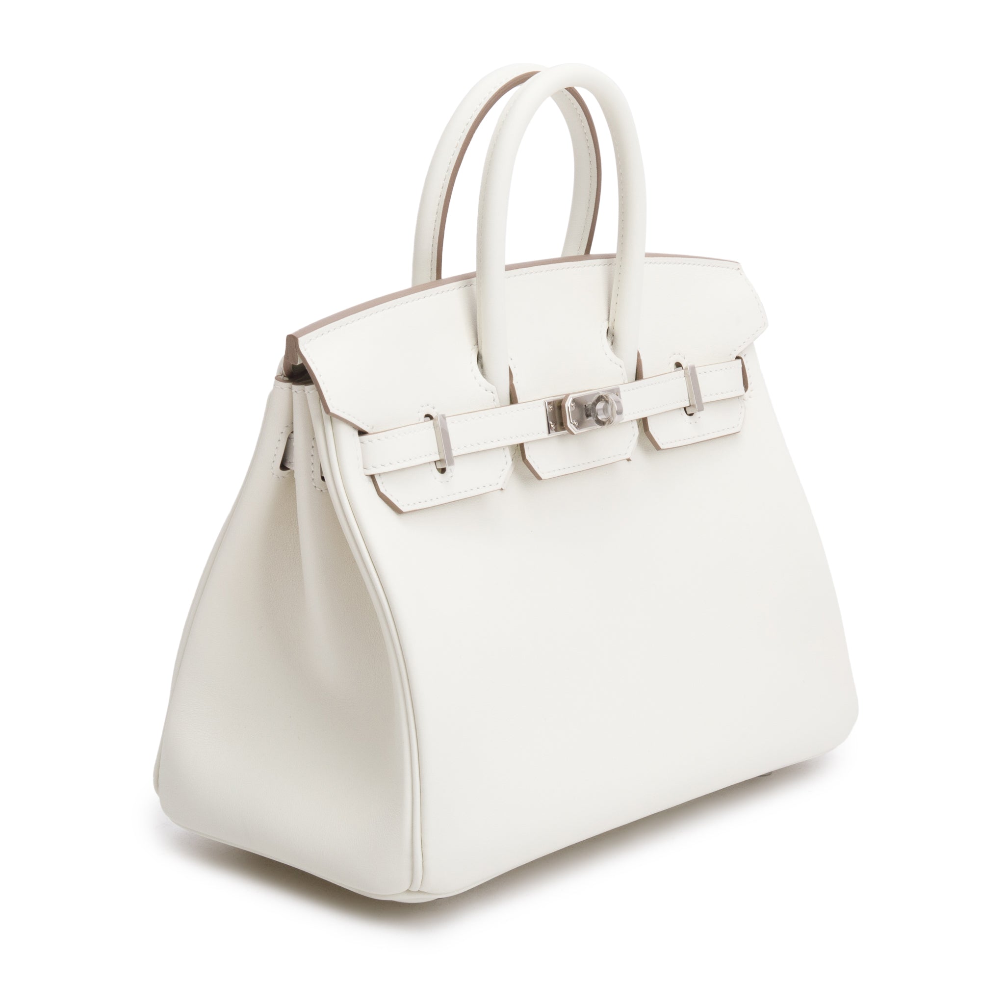 Hermes 2023 Mushroom Swift Birkin 25 w/ Box & Receipt