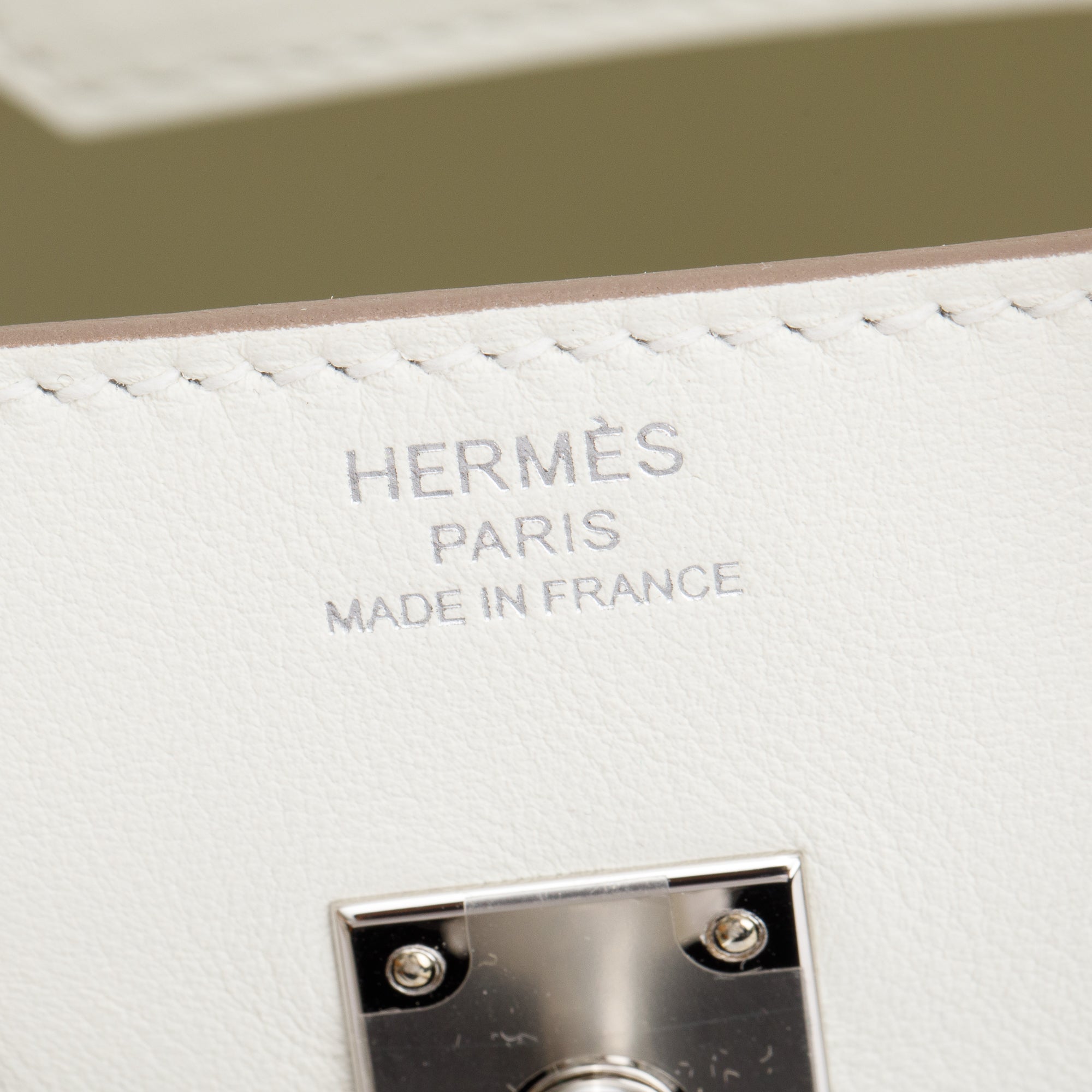 Hermes 2023 Mushroom Swift Birkin 25 w/ Box & Receipt