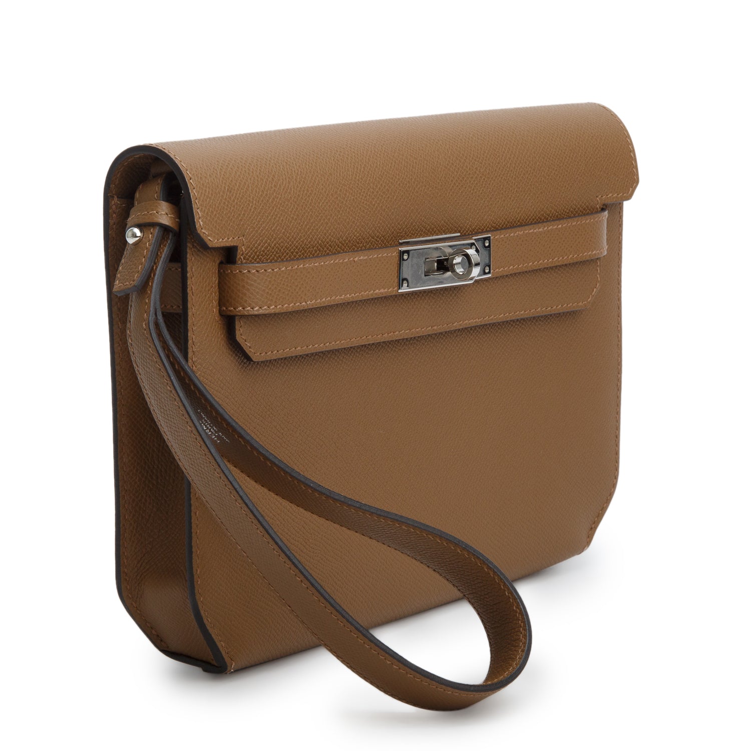 Hermes 2024 Alezan Epsom Kelly Depeches 25 Pouch