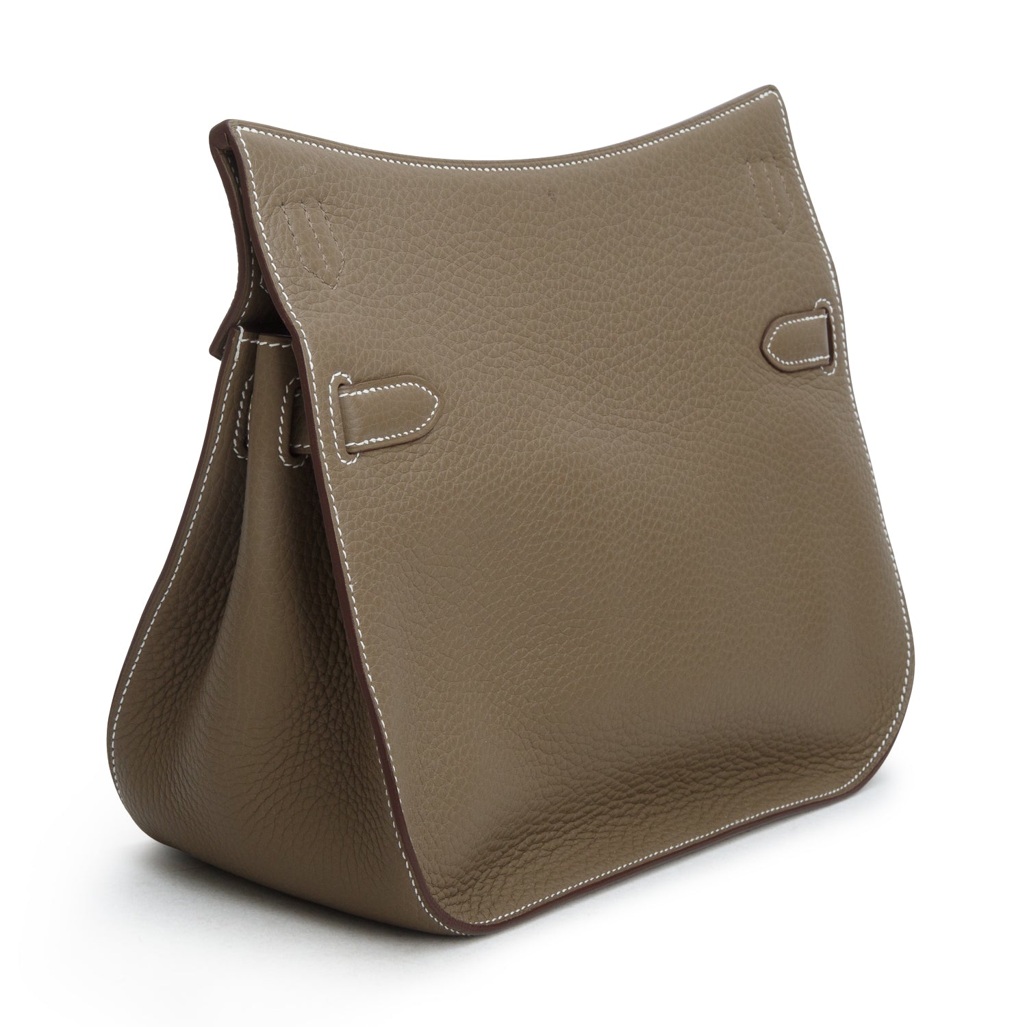 Hermes 2025 Etoupe Taurillon Clemence Leather Jypsiere 28