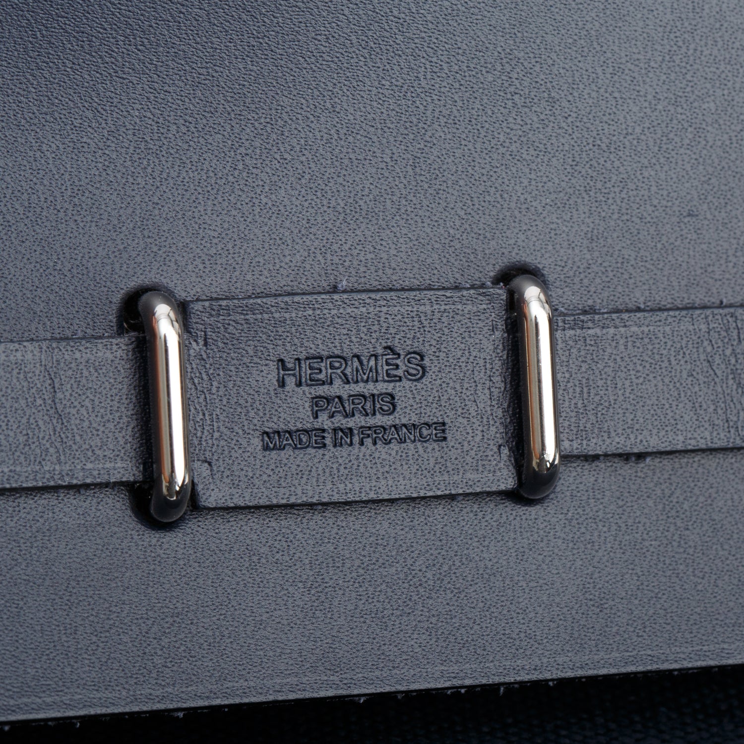 Hermes 2026 Bleu Nuit/Noir Military Toile Vache Hunter Herbag Zip Retourne 20