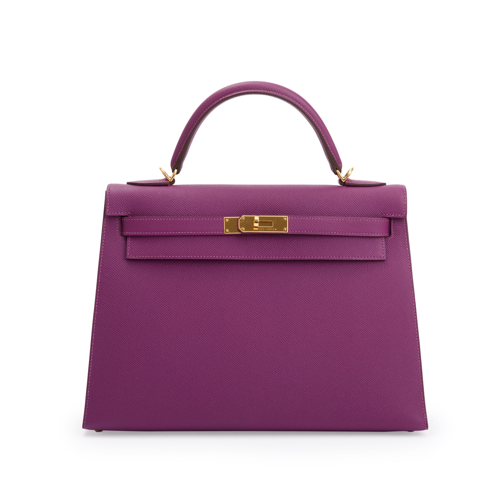 Hermes Anemone Epsom Kelly Sellier II 32 w/ Strap, Box & Receipt