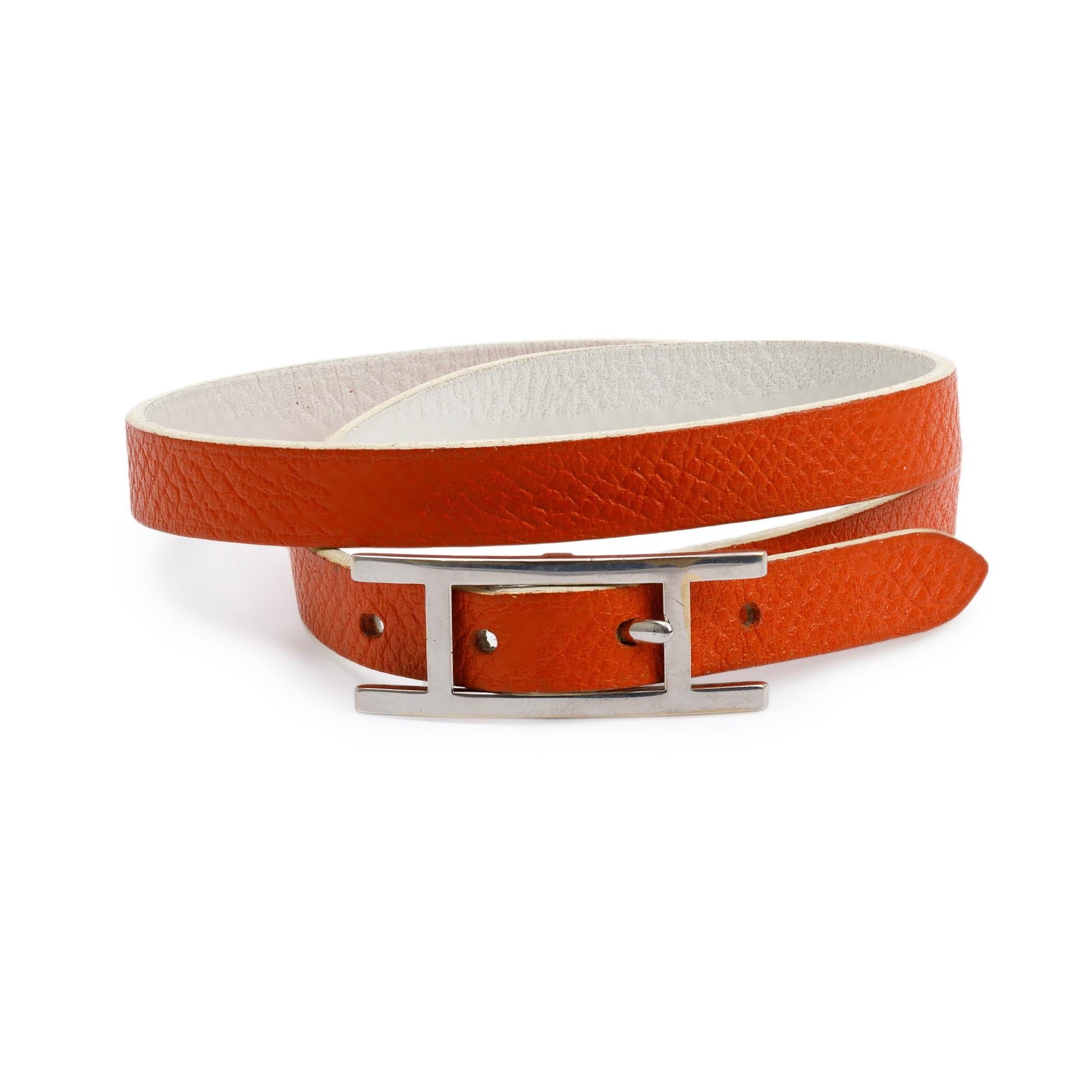 Hermes Behapi Double Tour Bracelet