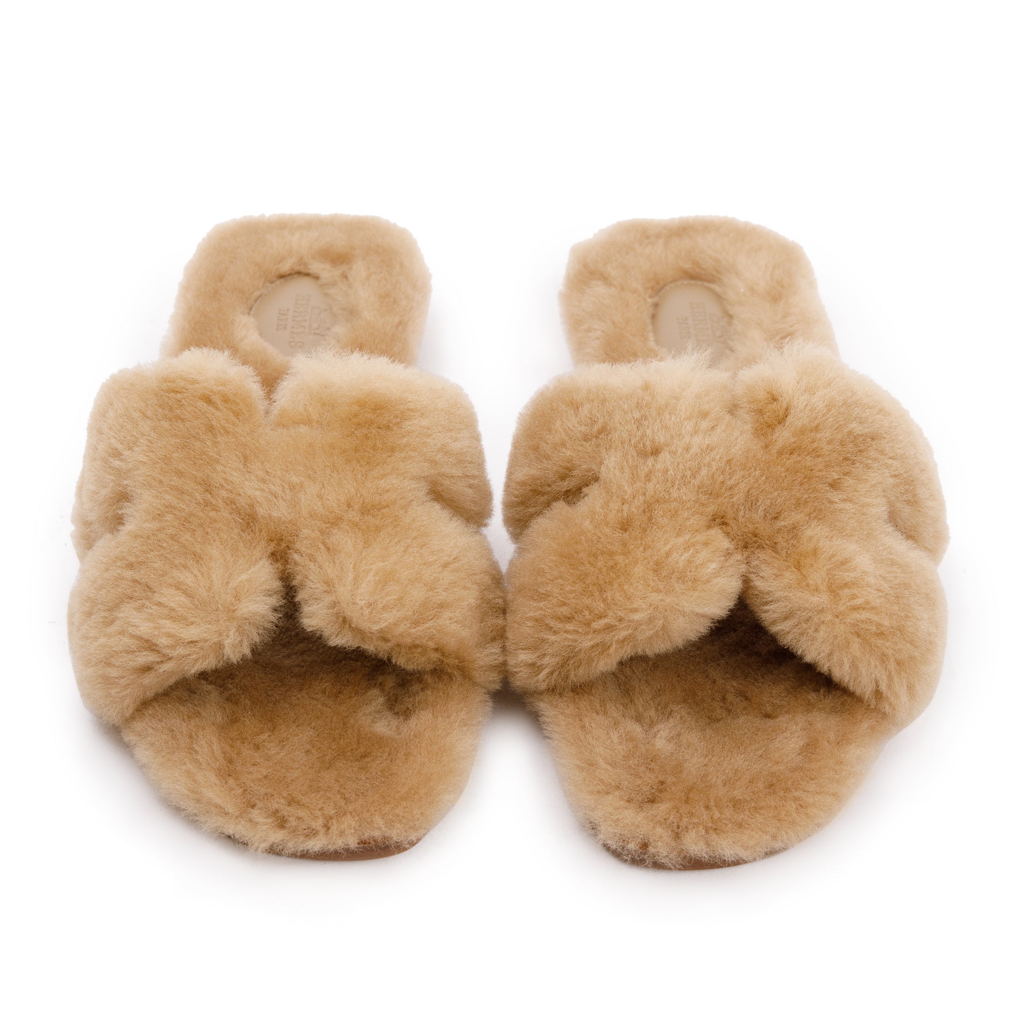 Hermes Beige Argile Peau Lainee Mer Oran Sandals, Size 40 w/ Box