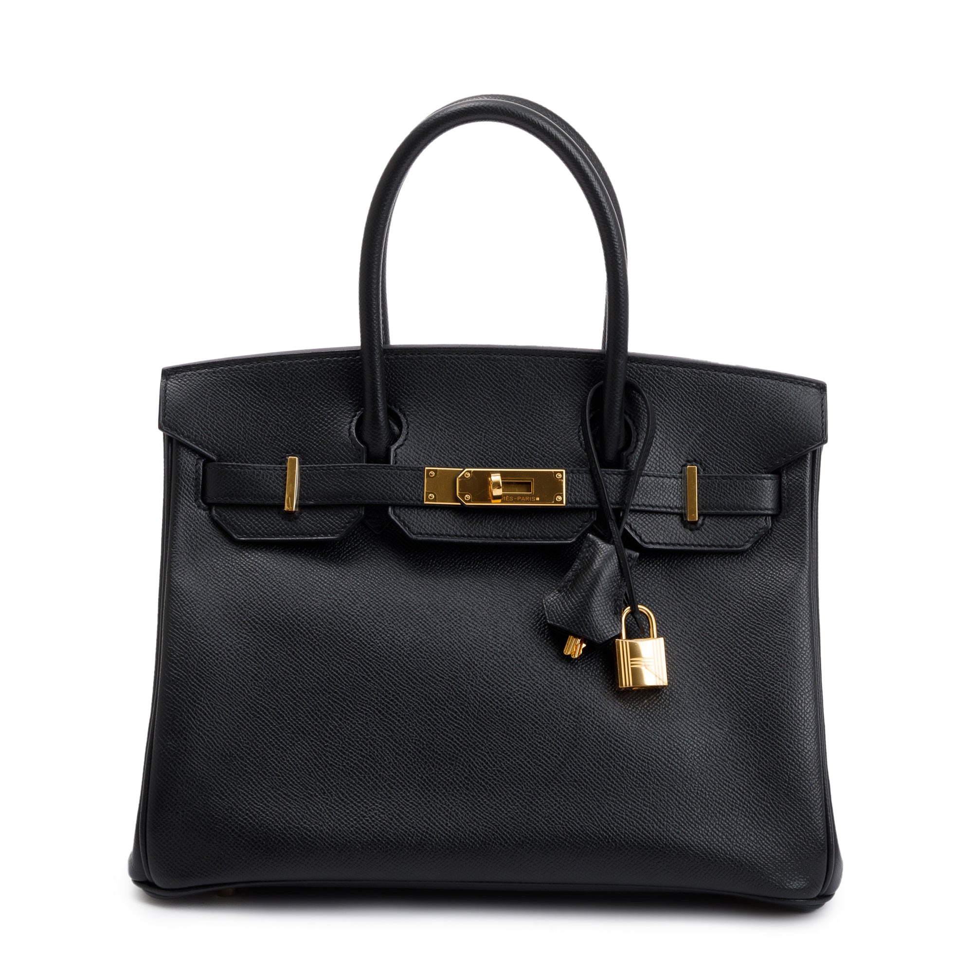 Hermes Black Noir Epsom Birkin 30