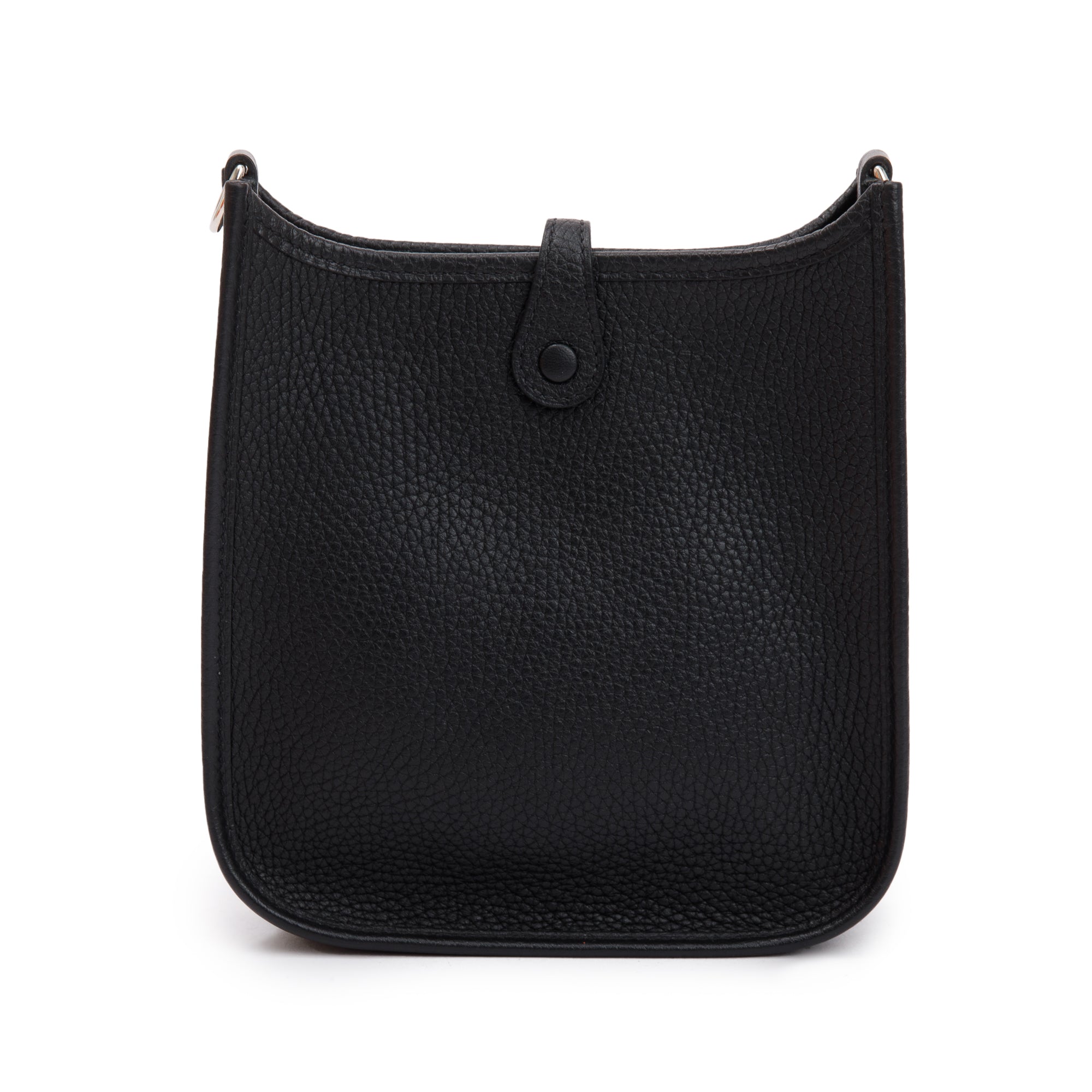 Hermes Black Noir Taurilon Clemence Amazone Evelyne TPM 16 w/ Box