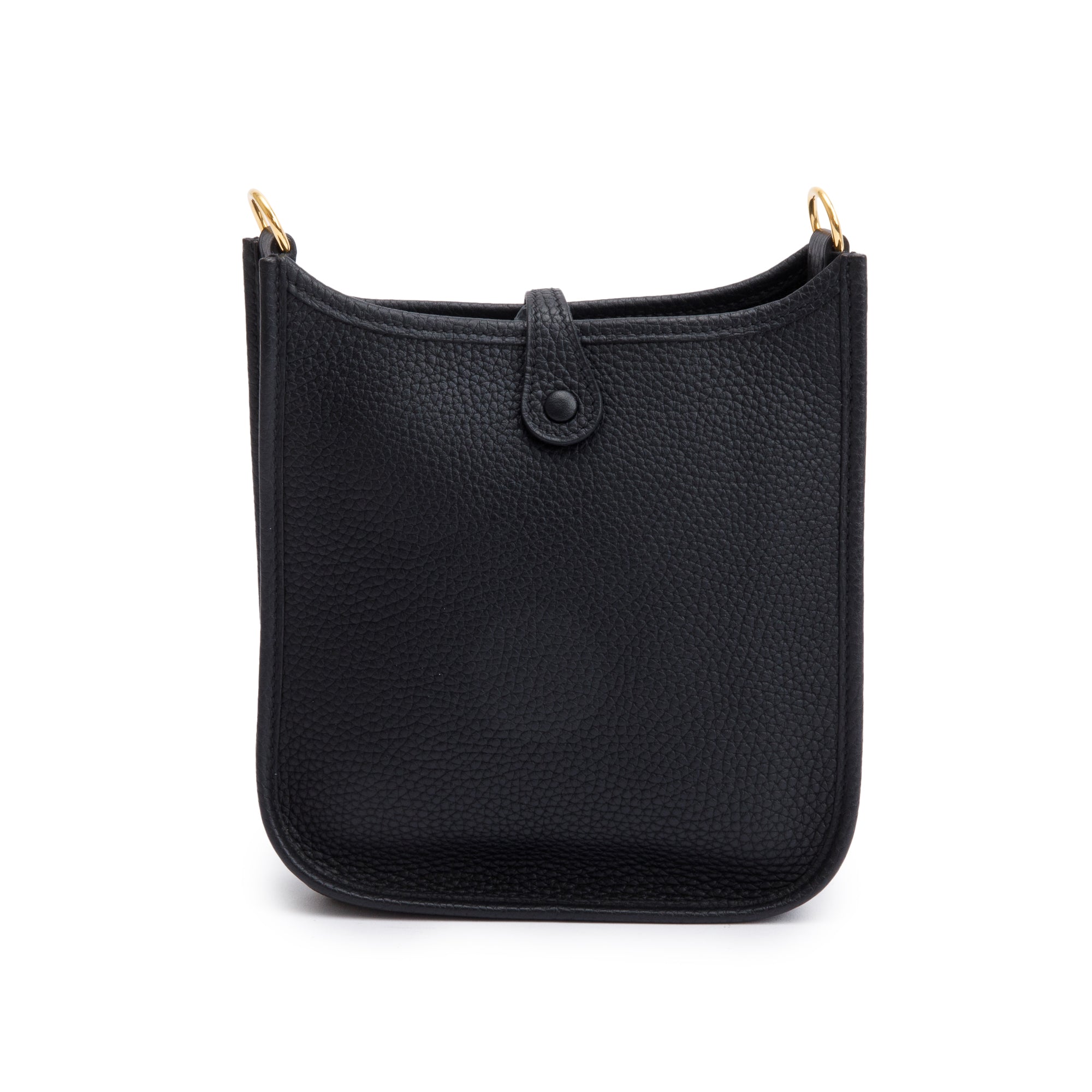 Hermes Black Noir Taurilon Clemence Amazone Evelyne TPM 16 w/ Box