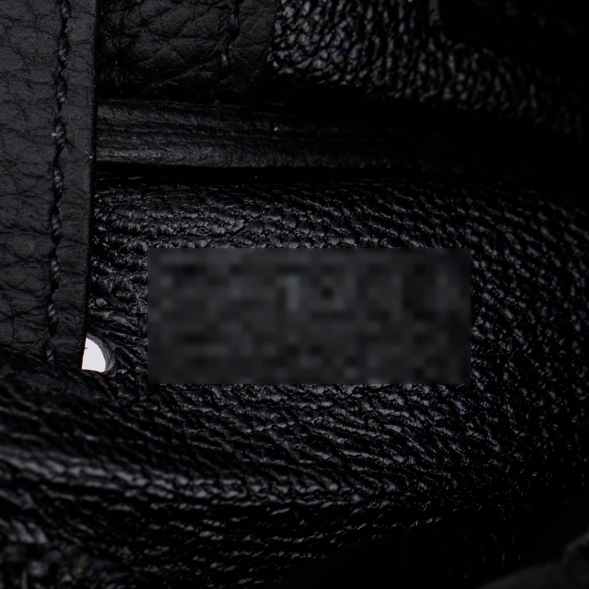 Hermes Black Togo Kelly II Retourne 25 w/ Strap & Box