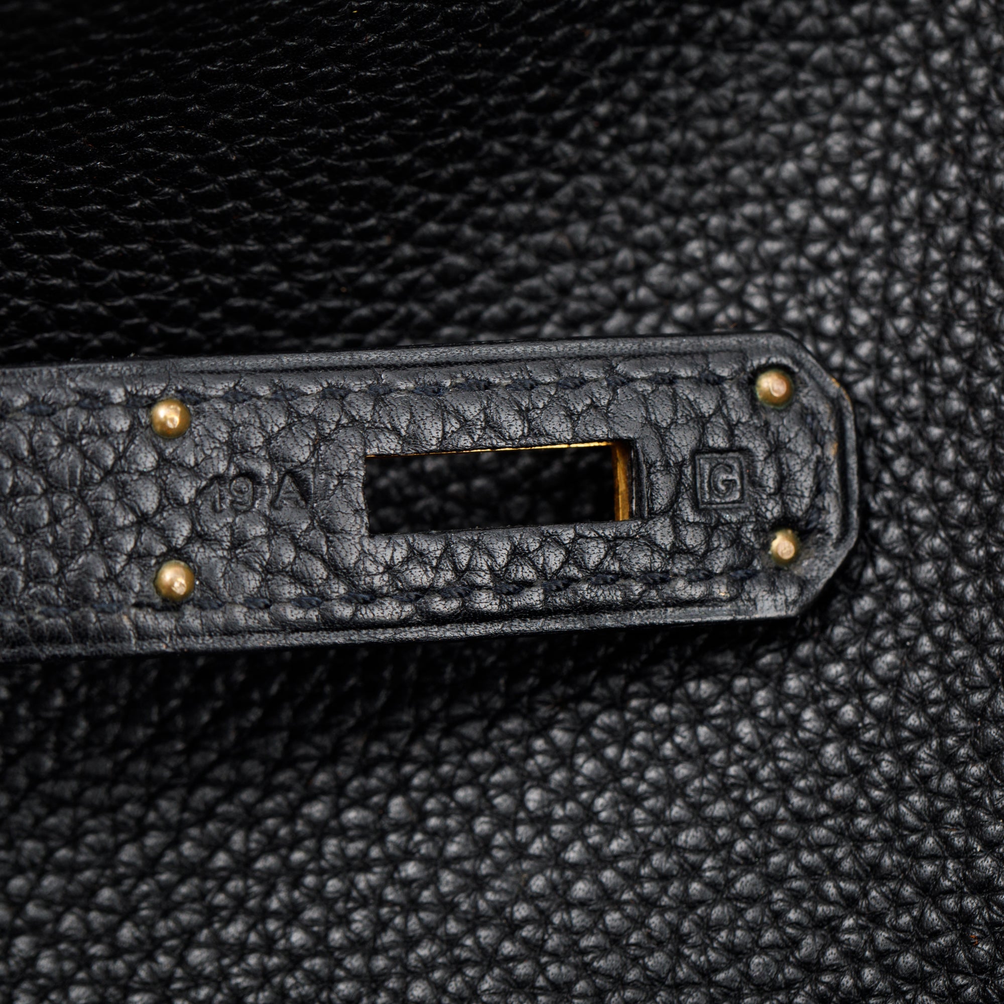 Hermes Black Veau Togo Birkin 35 w/ Box