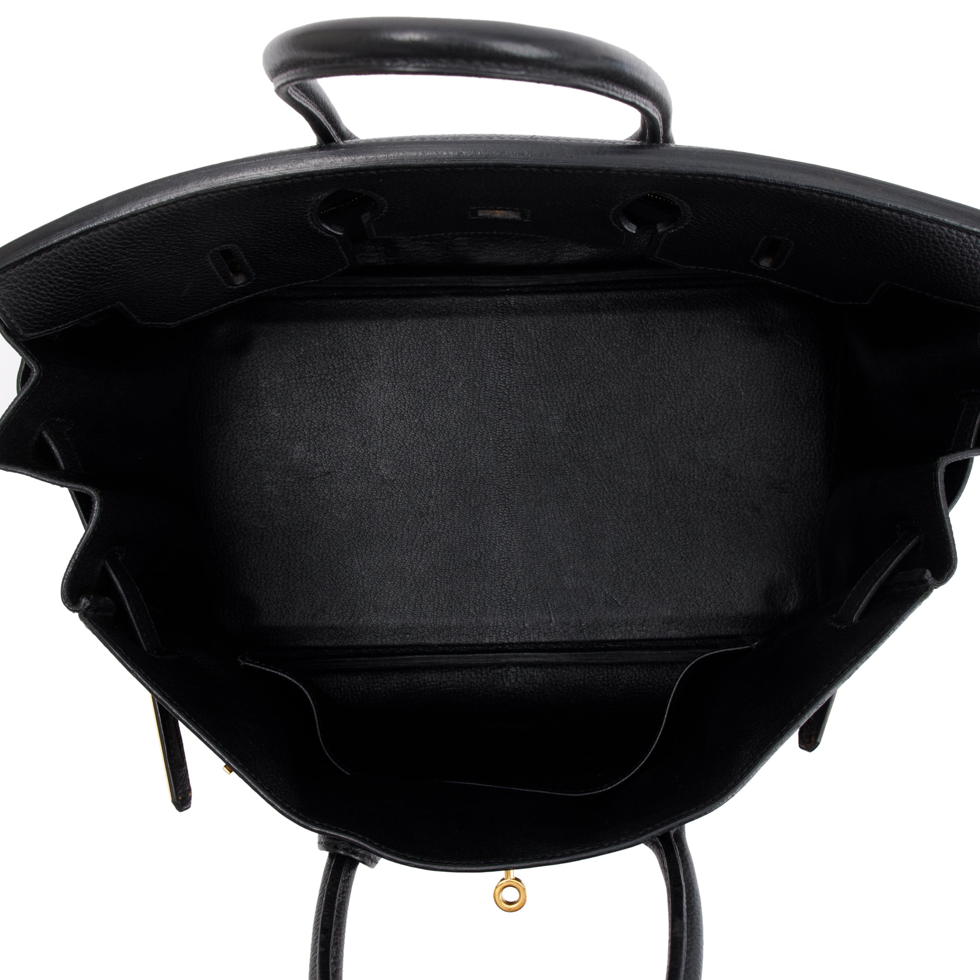 Hermes Black Veau Togo Birkin 35 w/ Box