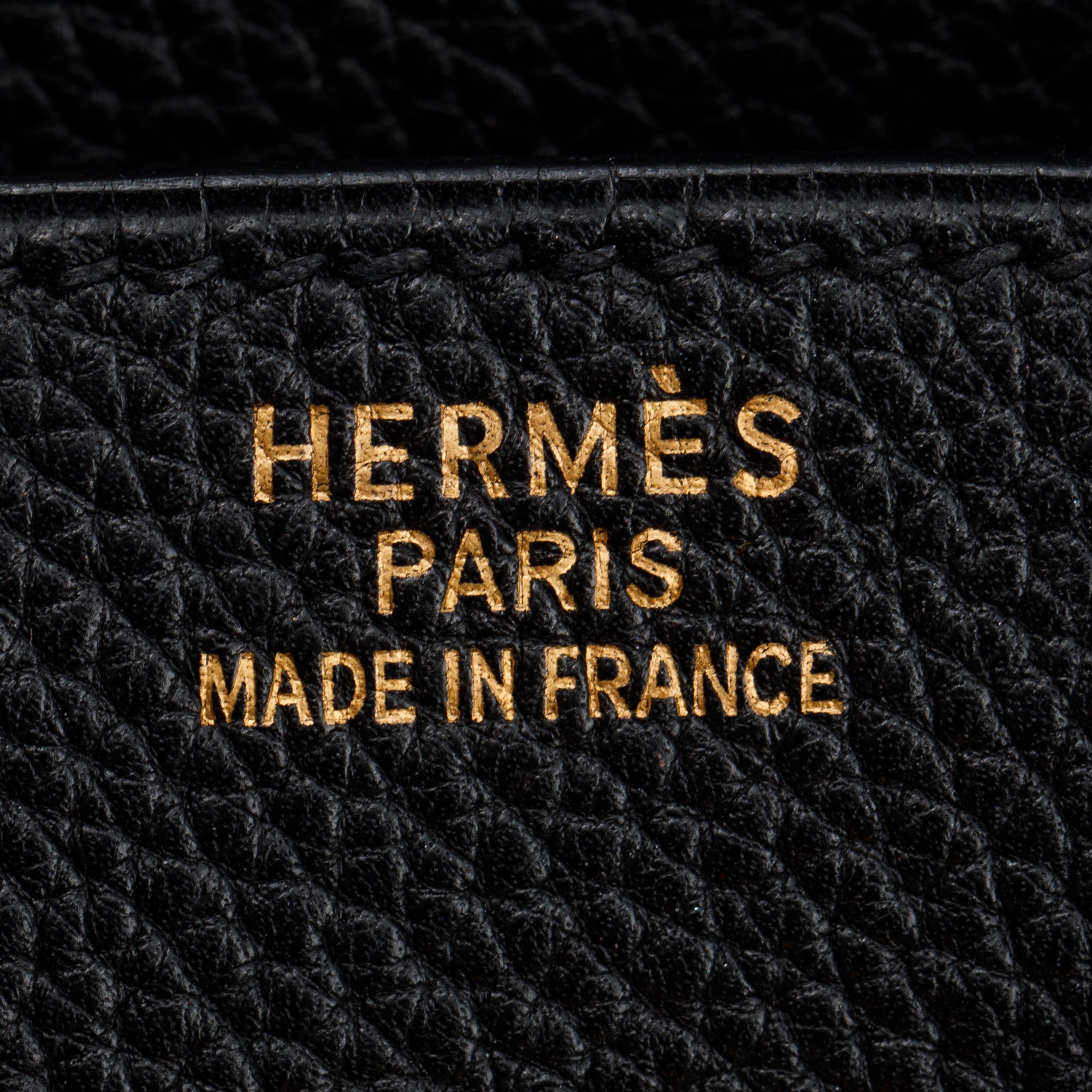 Hermes Black Veau Togo Birkin 35 w/ Box