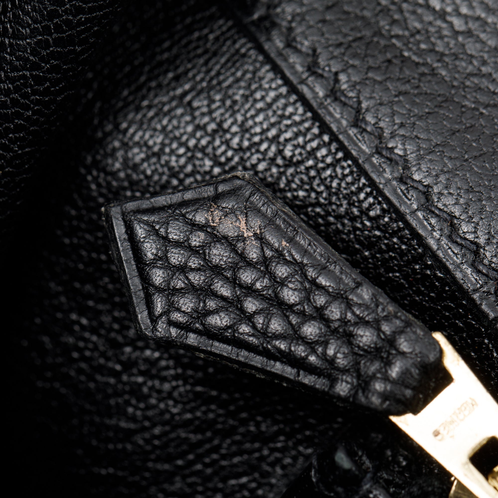 Hermes Black Veau Togo Birkin 35 w/ Box