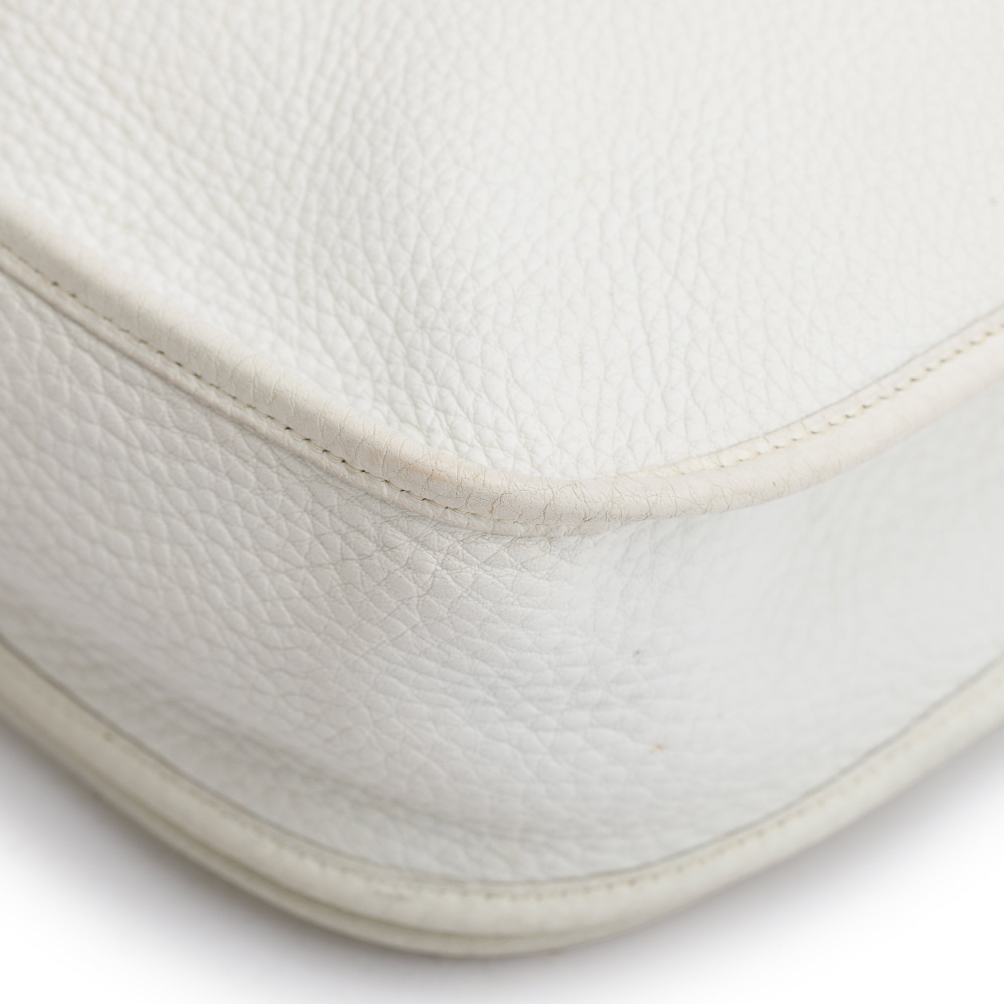 Hermes Blanc Clemence Evelyne I 29 Bag