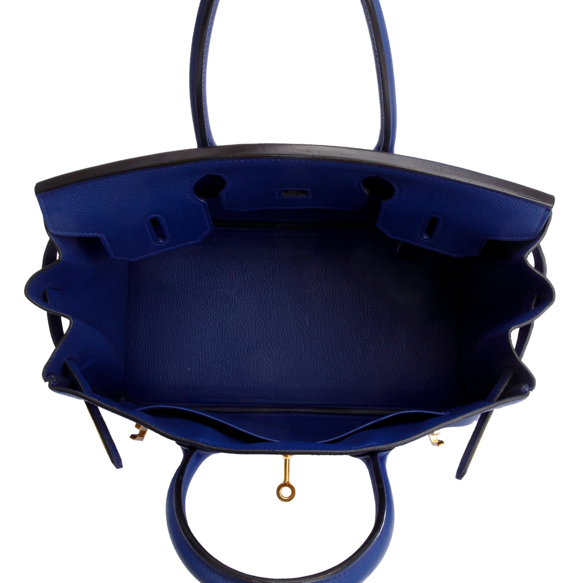 Hermes Bleu Electrique Veau Epsom Birkin 30