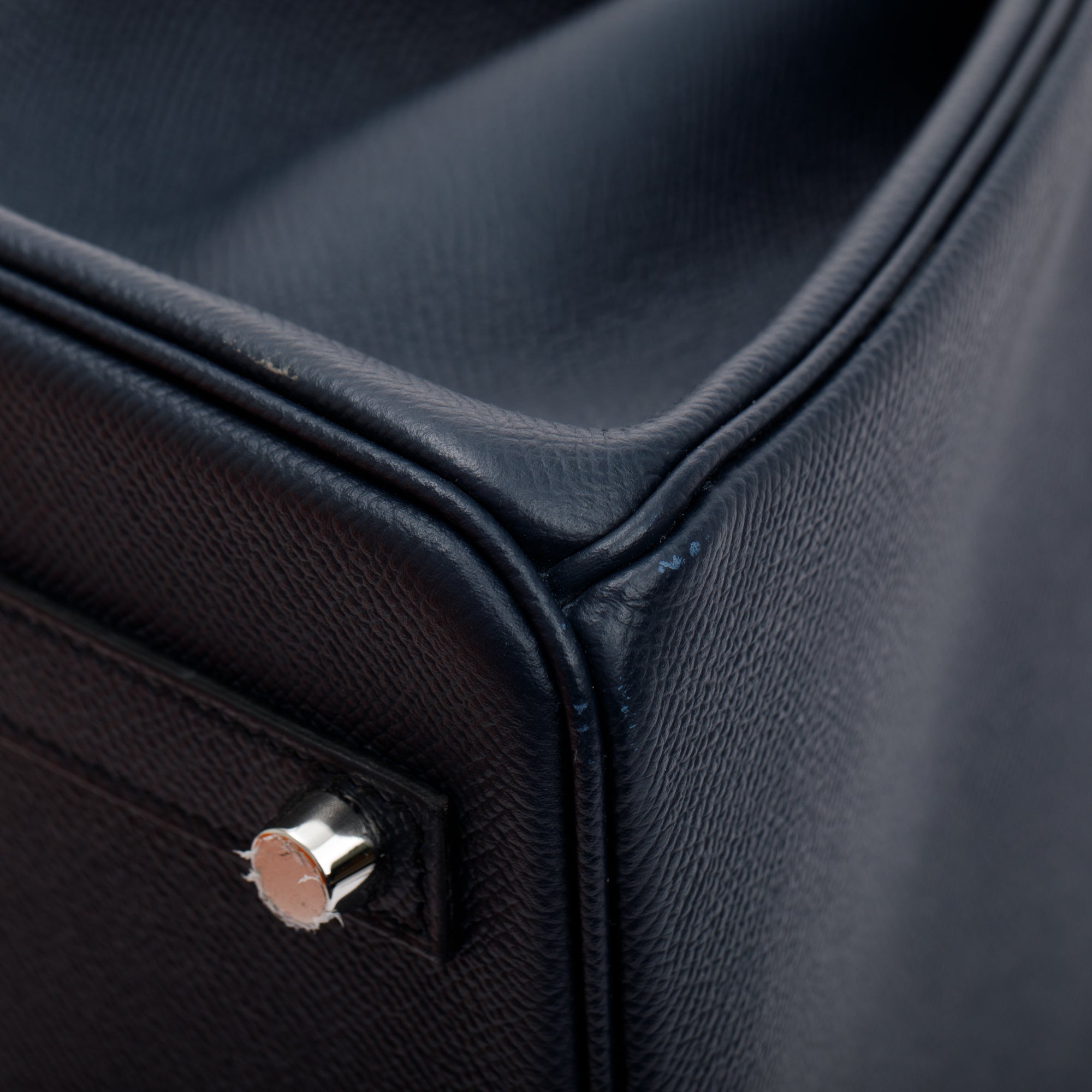 Hermes Bleu Indigo Veau Epsom Birkin 30 w/ Box