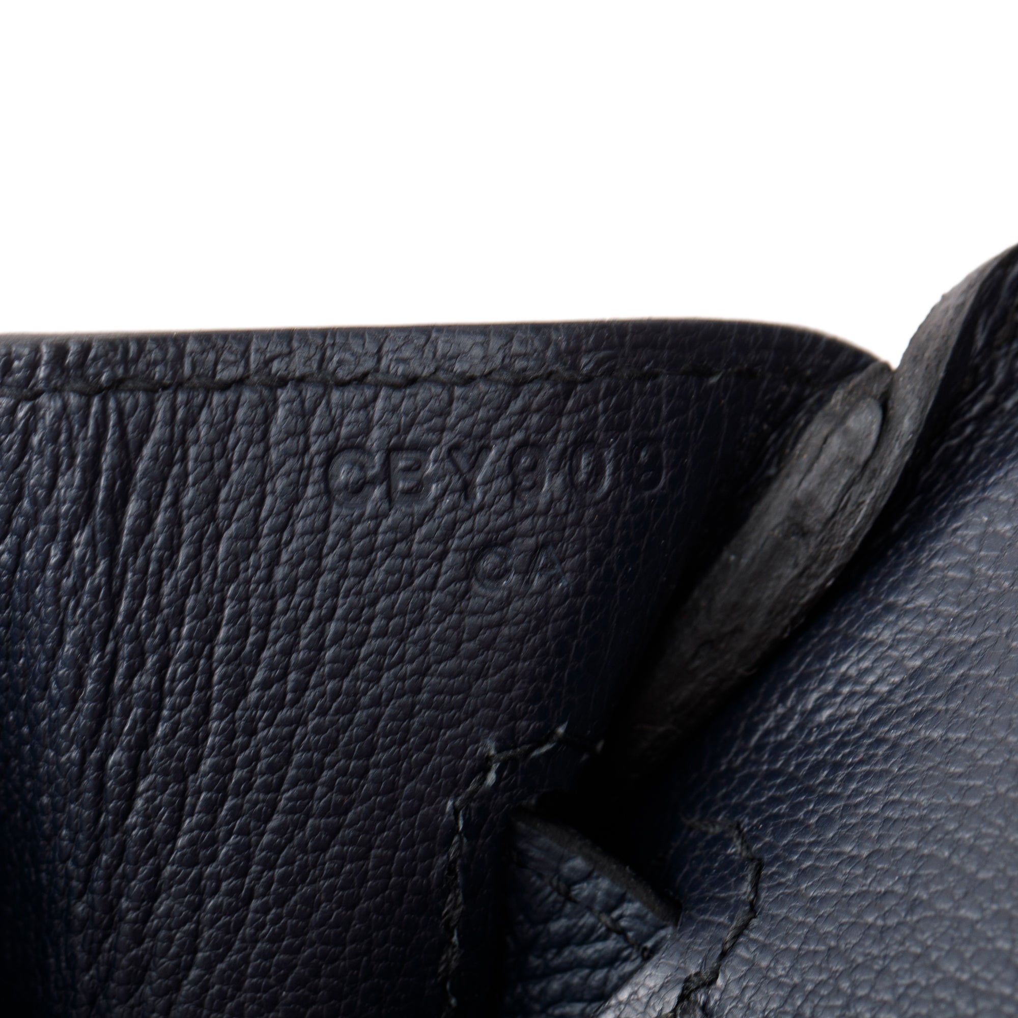 Hermes Bleu Indigo Veau Epsom Birkin 30 w/ Box