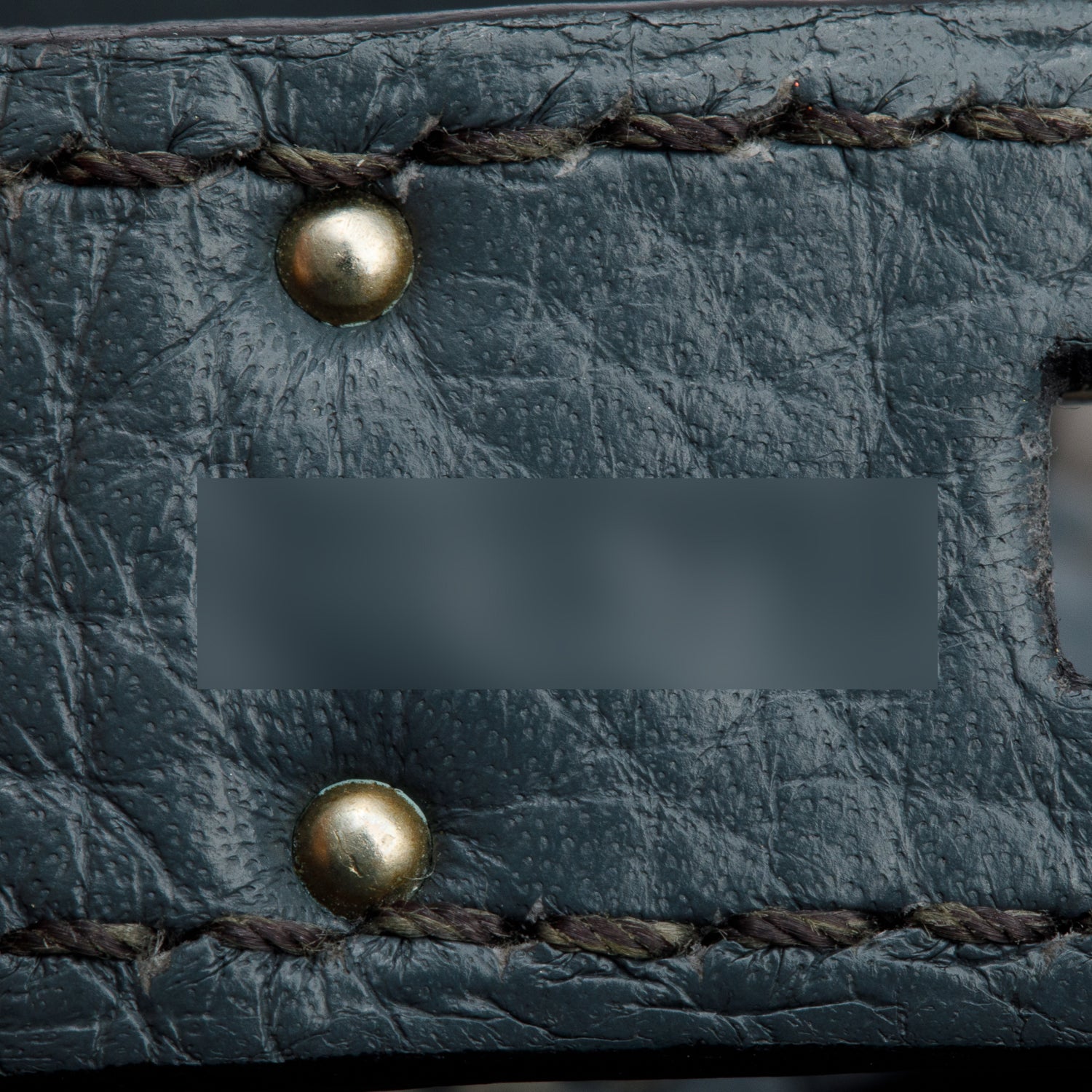 Hermes Bleu Orage Taurillon Clemence Leather Jypsiere 28