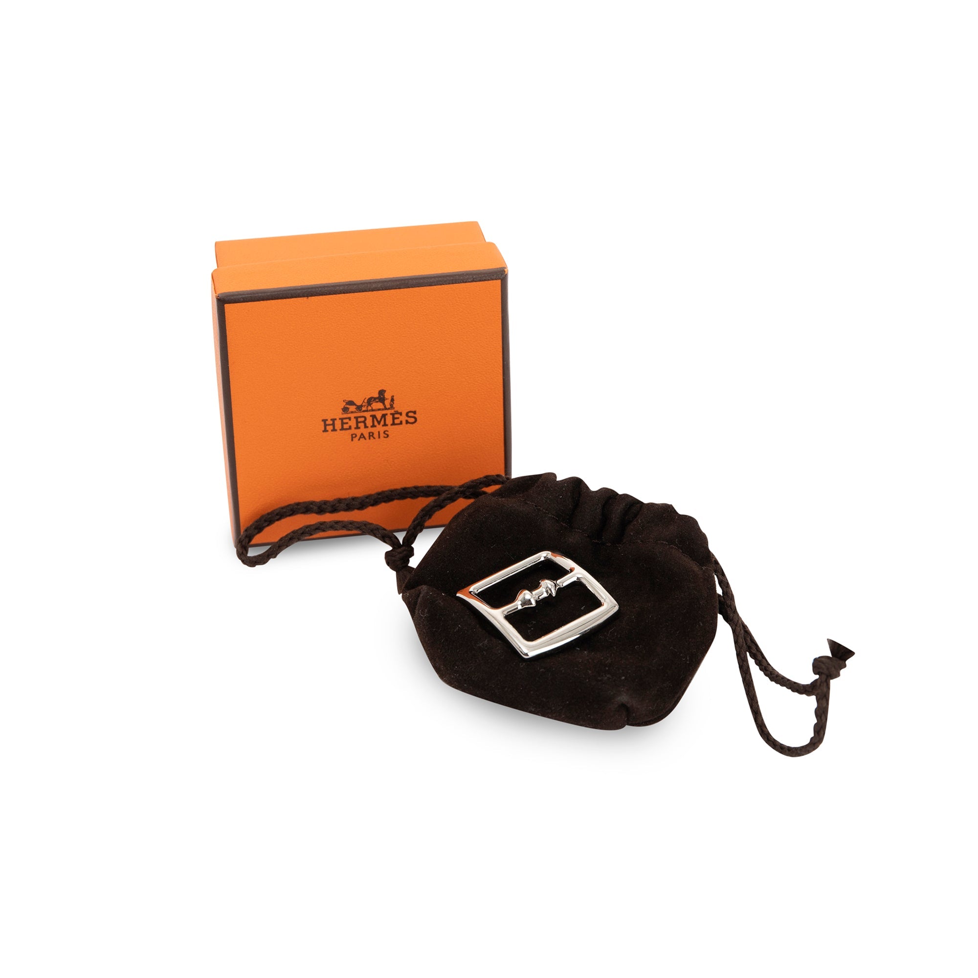 Hermes Boucle Etriviere Scarf Ring w/ Box