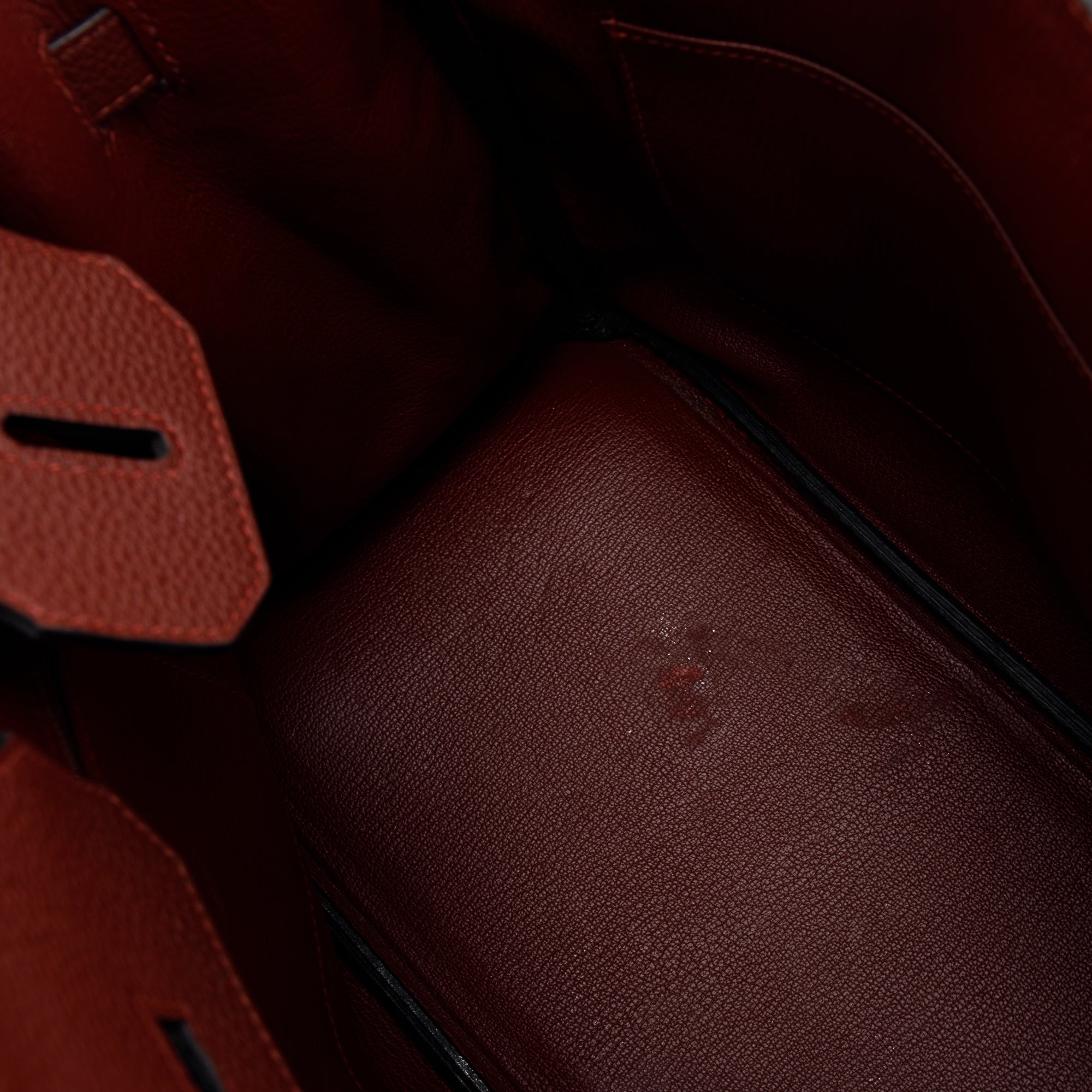 Hermes Bourdeaux Togo Birkin 30