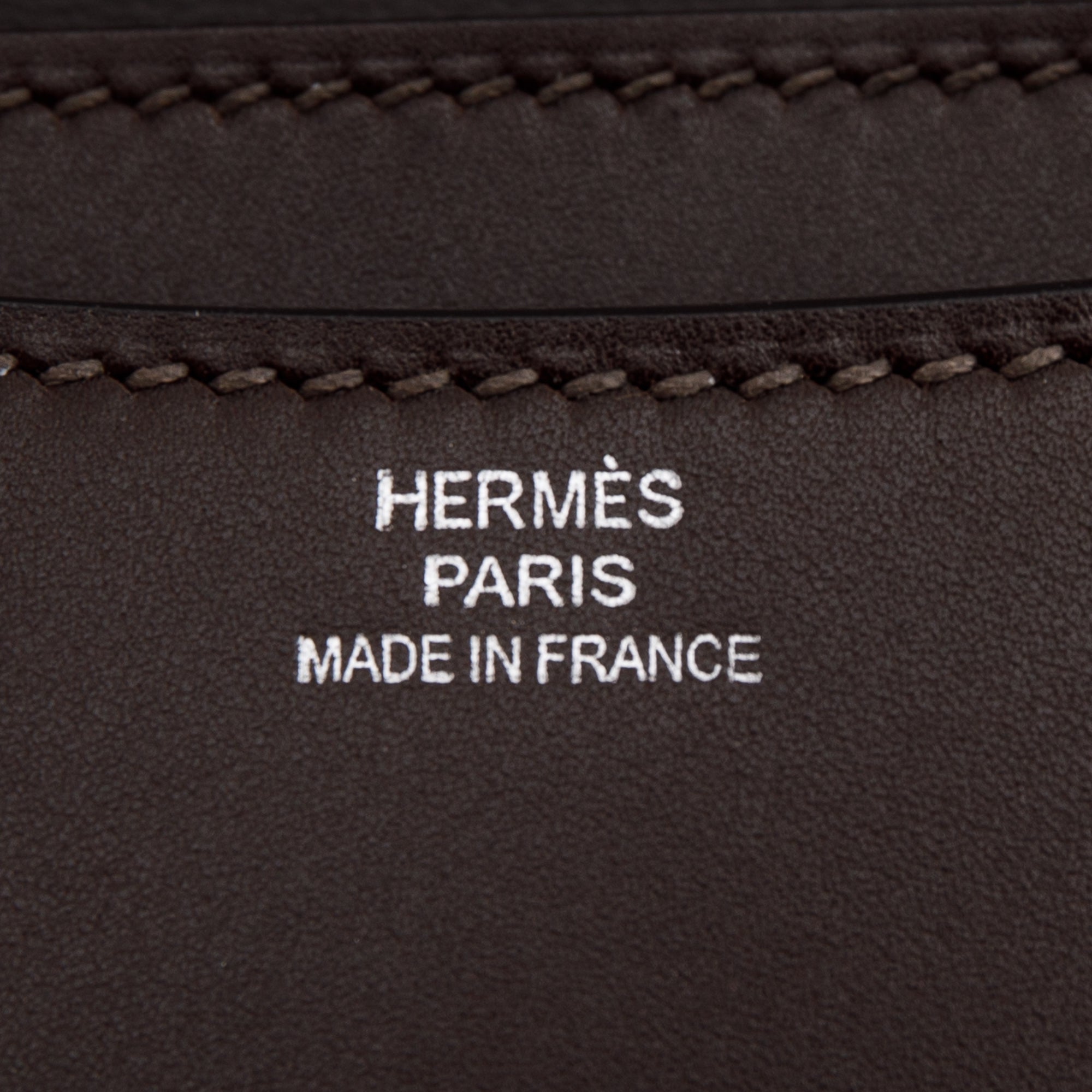 Hermes Box Leather Constance 18